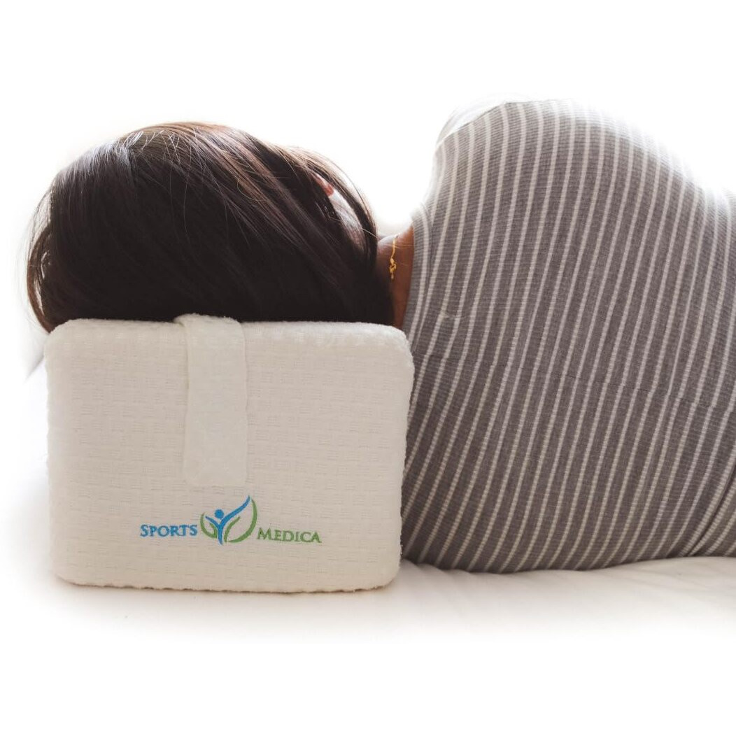 Doctor Developed Knee Pillow For Side Sleepers - Memory Foam Leg Side Sleeper  Sciatica Pain & Back Pain Relief - Leg Pillow With Strap To Support Spine Alignment - Orthopedic Hip Cushion