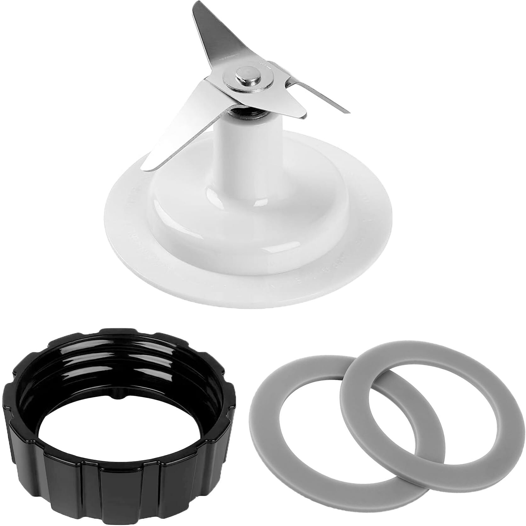 Replacement Parts For Hamilton Beach Blender Blades With Blade Gasket Blender Base Bottom Cap And 2 Rubber O Ring Sealing Ring Gasket