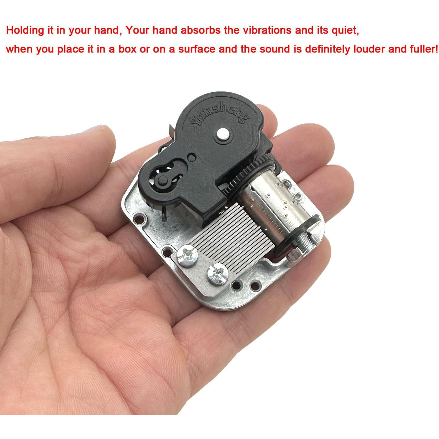 Pursuestar It's A Small World Wind Up Music Box  Yunsheng Clockwork Musical Mechanism Movement For Diy Music Boxes Replacement