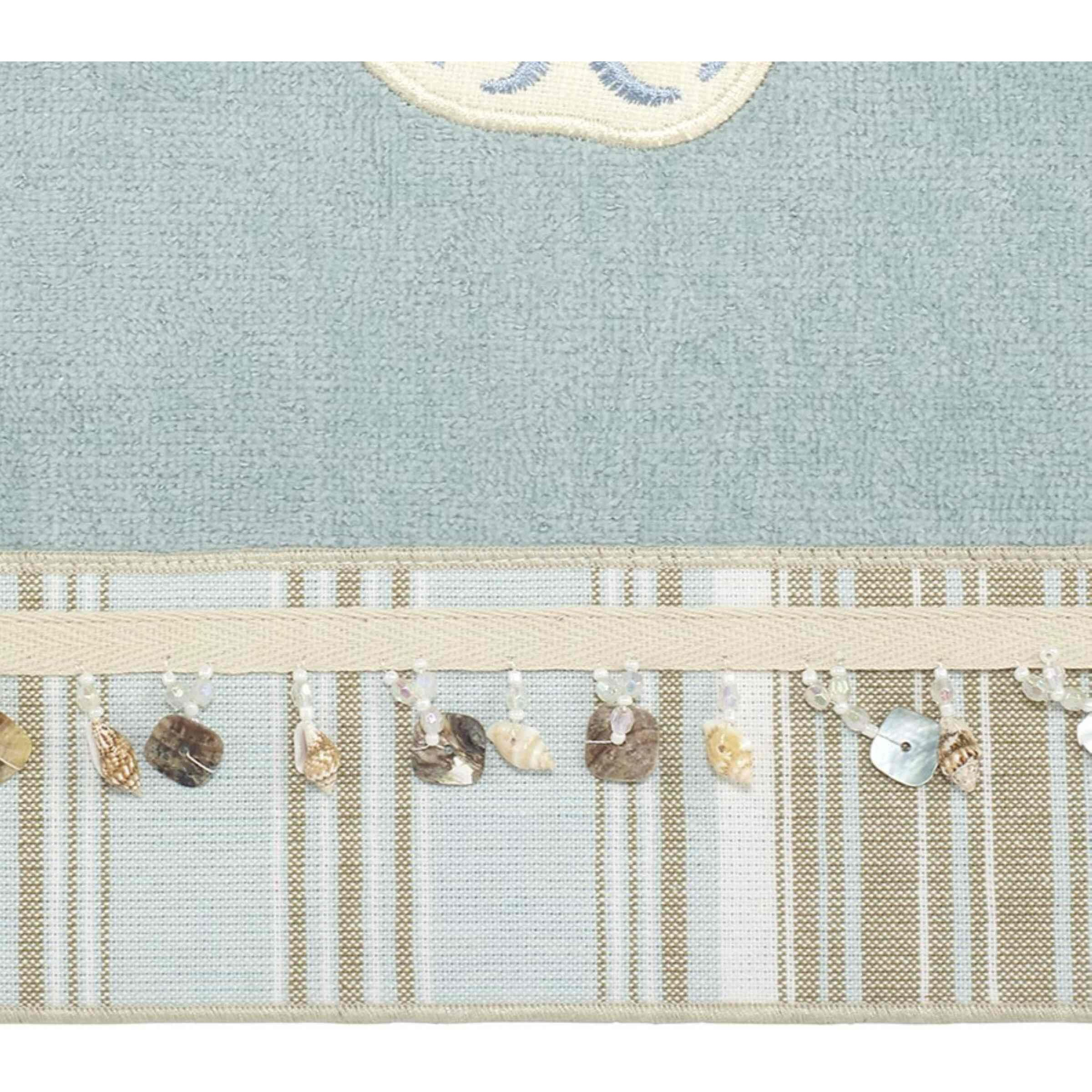 Avanti Linens - Bath Towel  Soft & Absorbent Cotton Towel (By The Sea Collection  Mineral)