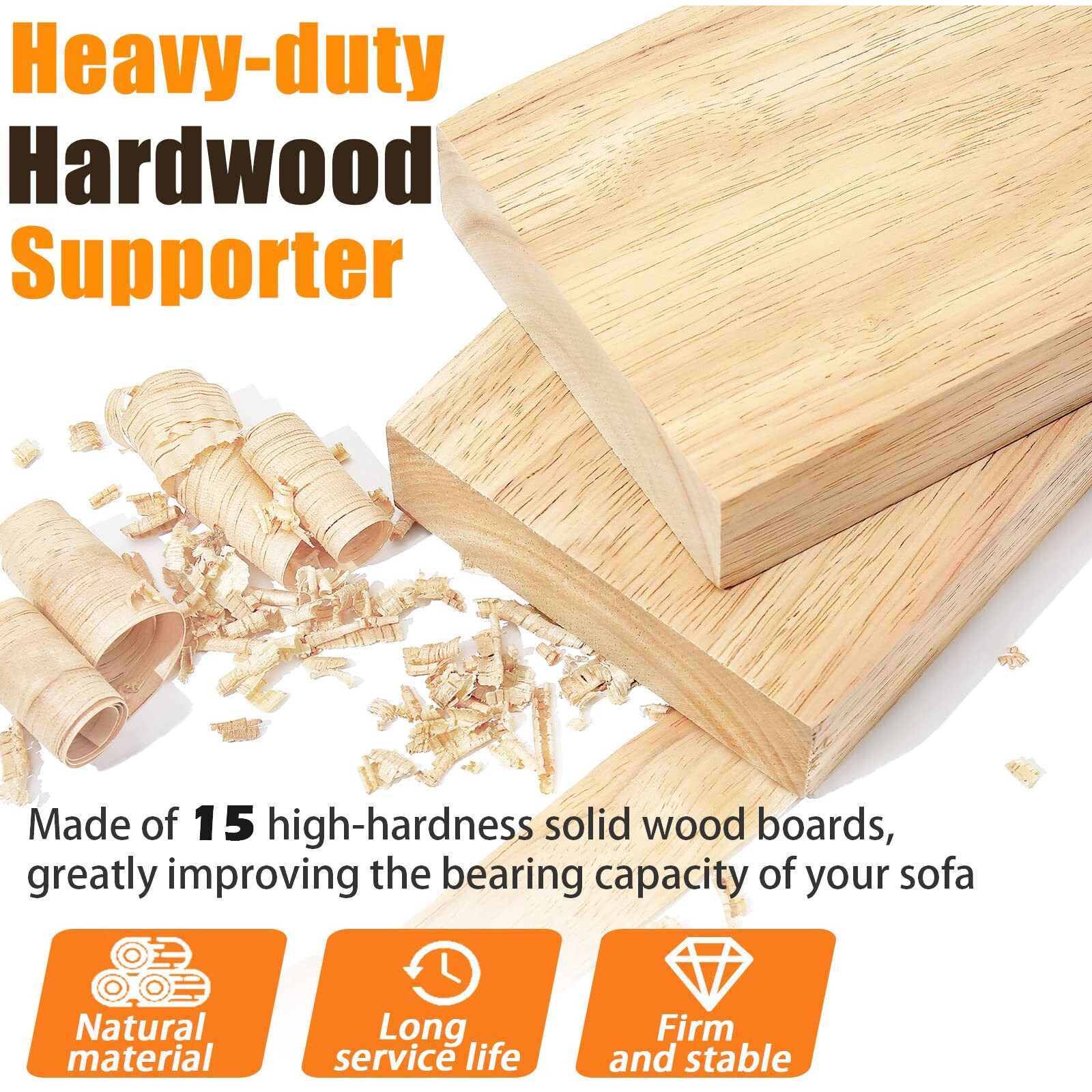Laveve Heavy Duty Couch Cushion Support For Sagging Seat 21.5''X70''  Thicken Solid Wood Sofa Under Cushions Boards Perfectly Fix And Protect Seat  Extend Life