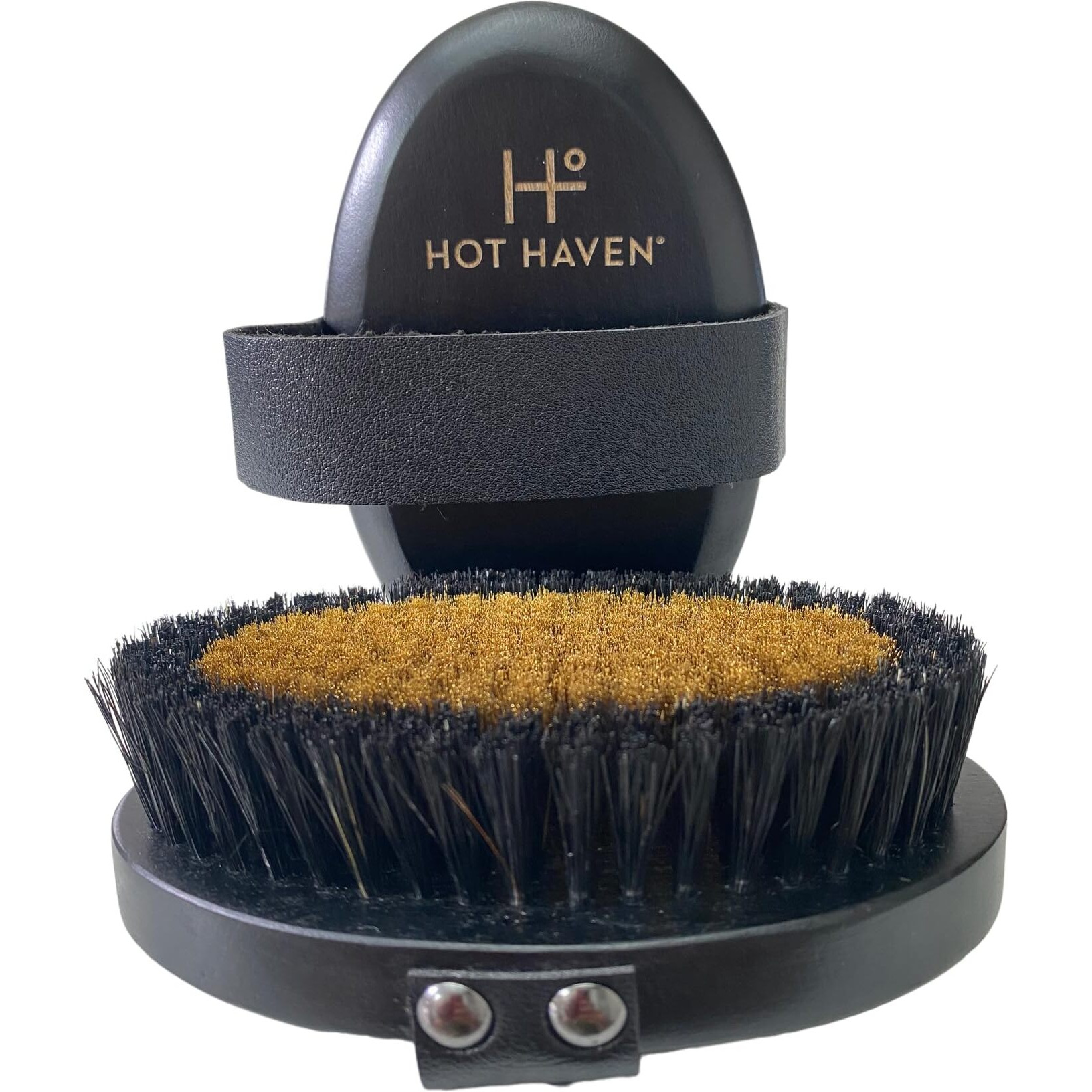 Hot Haven Ionic Copper Dry Brushing Body Brush For Lymphatic Drainage  Exfoliating Body Dry Brush For Radiant Skin  Dry Skin Brush For Cellulite  Blood Circulation Improvement  Reduce Stress