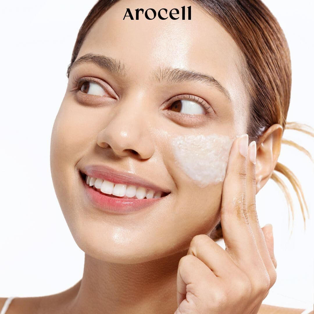 Arocell Super Collagen Melting Cleansing Balm - Grinding Deep Pore Blackhead Cleanser With Peptide Face Wash Makeup Remover Hydrating Korean Skincare