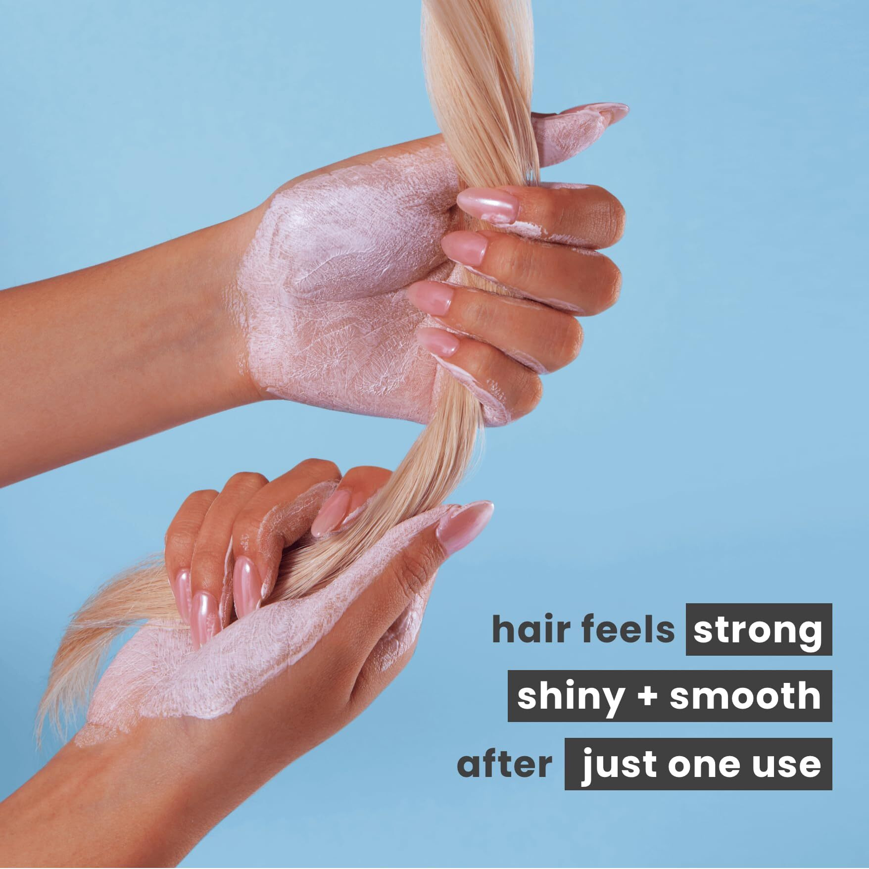 Amaxy Miracle Bonding Serum | Leave-In Bonding Hair Treatment  Repair Dry Or Damaged Hair  3 Minutes To Reverse Damage  Frizz Control  Heat Protection  Sulfate Free - 1.69Fl Oz