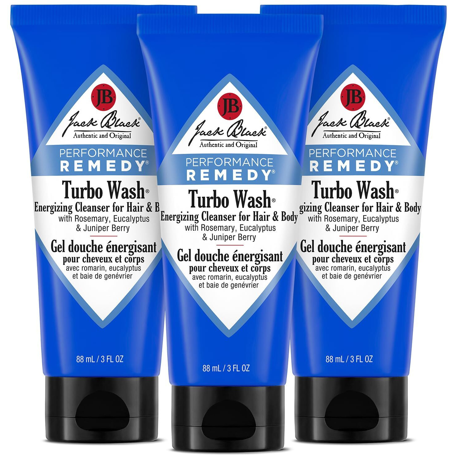 Jack Black Turbo Wash Road Warriors  3-Pack