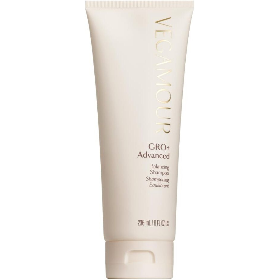 Vegamour Gro+ Advanced Balancing Shampoo | Lightly Exfoliates  Cleanses And Removes Buildup Without Stripping | For Severe Signs Of Thinning | Color Safe  Vegan  Cruelty-Free (8 Fl Oz)
