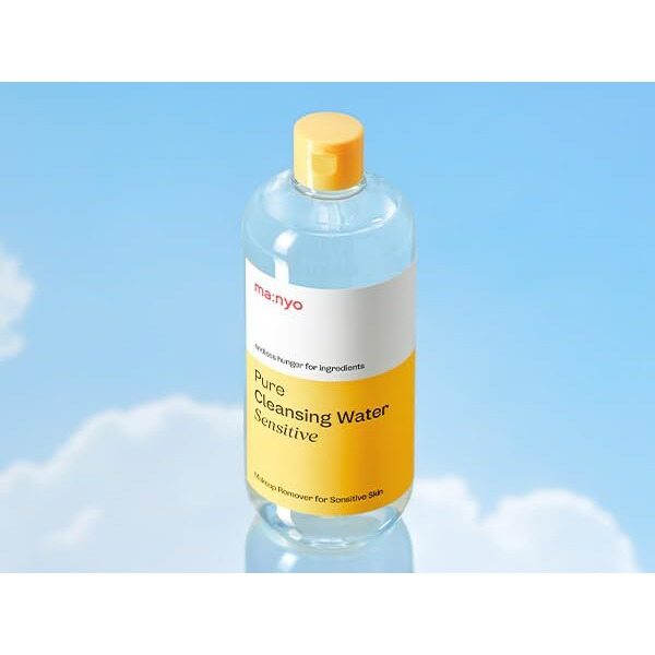 MaNyo Pure Cleansing Water | Triple Micellar Technology For Sensitive Skin  Makeup Remover & Hydrating Cleanser  Korean Skincare 16.9 Fl Oz (500Ml)