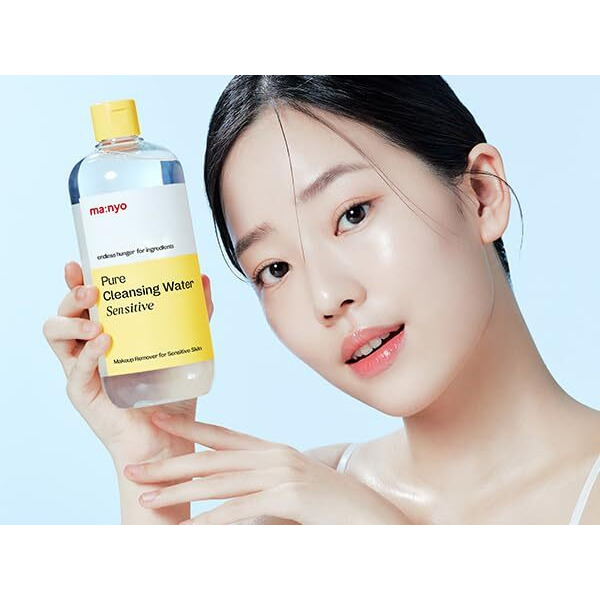 MaNyo Pure Cleansing Water | Triple Micellar Technology For Sensitive Skin  Makeup Remover & Hydrating Cleanser  Korean Skincare 16.9 Fl Oz (500Ml)