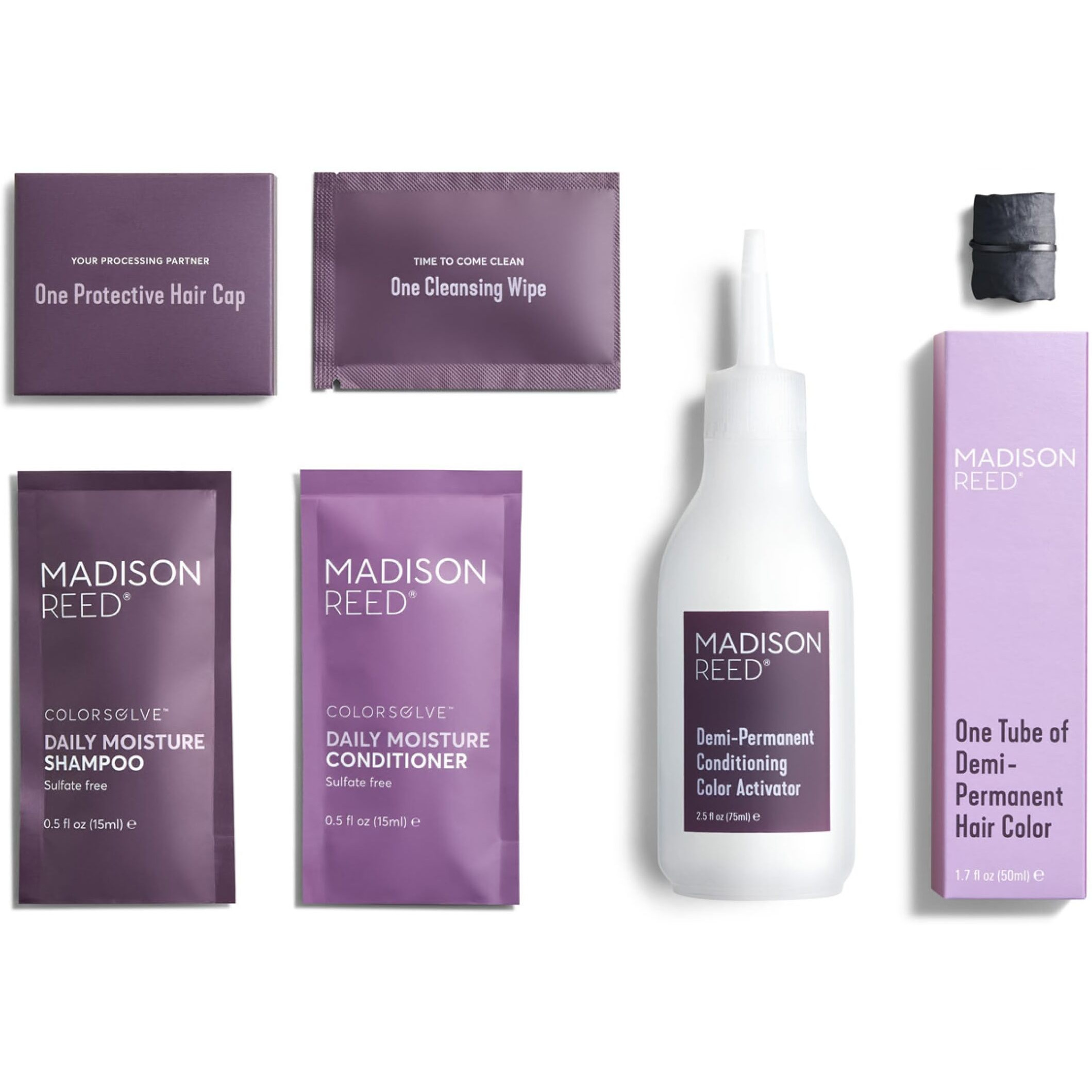 Madison Reed Colorwonder Demi-Permanent Hair Color  Effortless At-Home Hair Dye  Ammonia-Free  Cruelty-Free  Sparkling Ros (8Rg Rose Gold)  Pack Of 1