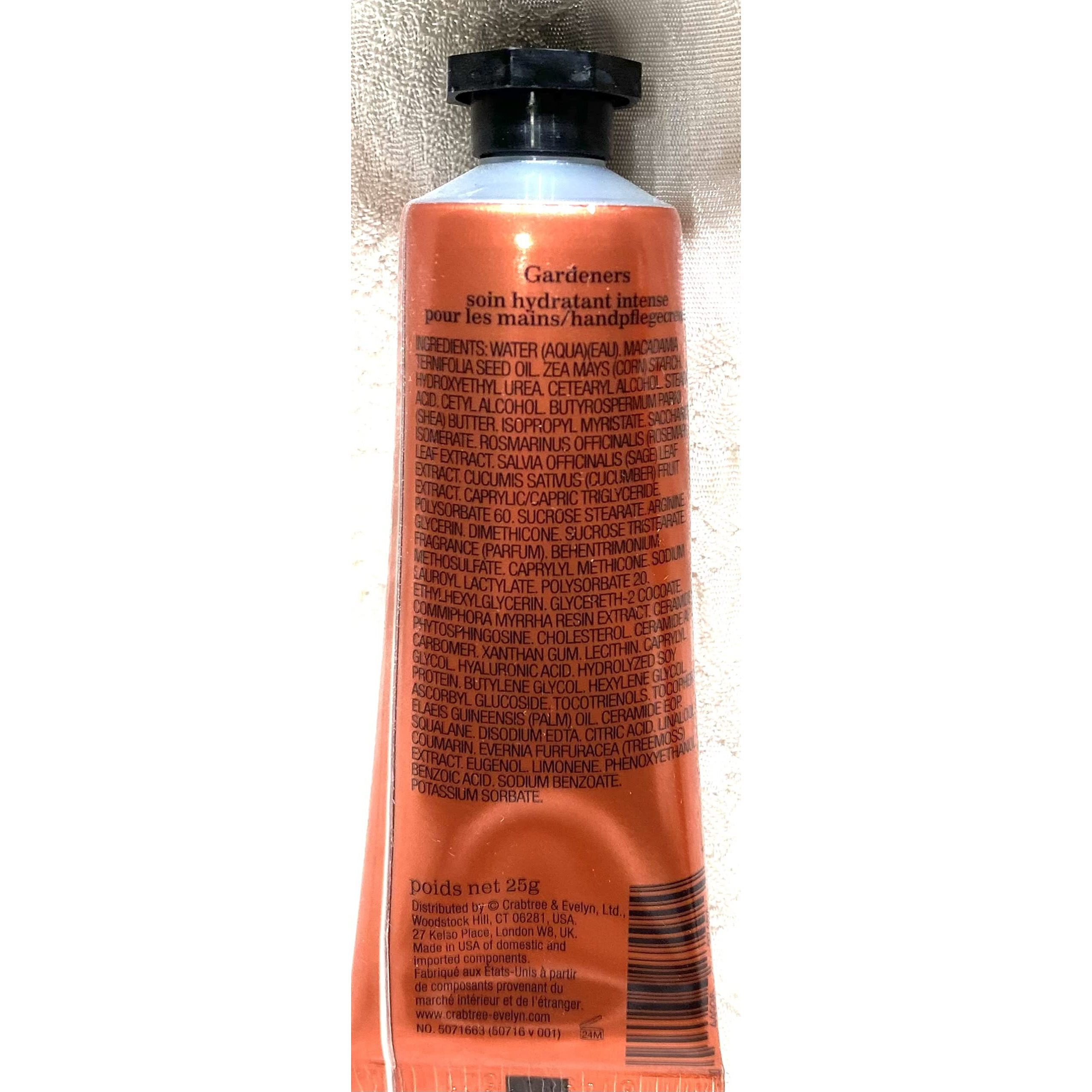 Crabtree & Evelyn Gardeners Ultra Moisturising Hand Therapy .9 Oz Set Of 4