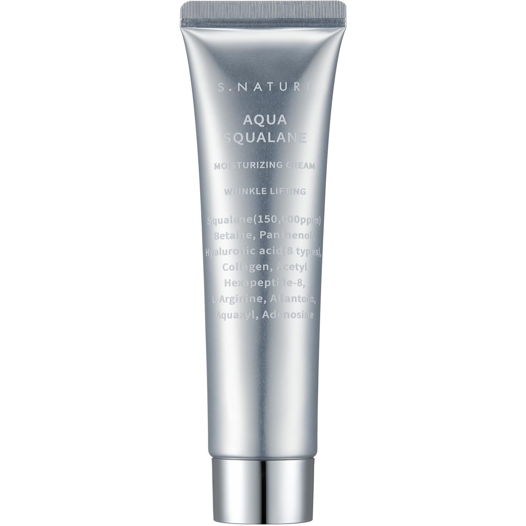 S.Nature Aqua Squalane Moisturizing Cream 60Ml | Moisturizing  Daily  Soothing  Hydrating  Nourishing  Removing Pore & Sebum | 2.03Fl Oz