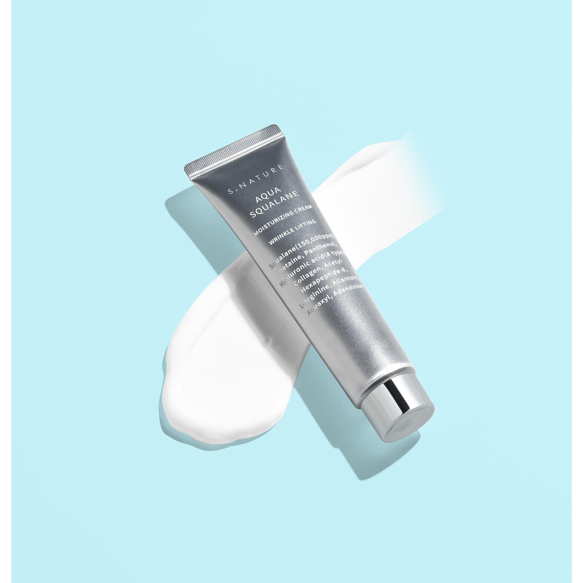 S.Nature Aqua Squalane Moisturizing Cream 60Ml | Moisturizing  Daily  Soothing  Hydrating  Nourishing  Removing Pore & Sebum | 2.03Fl Oz
