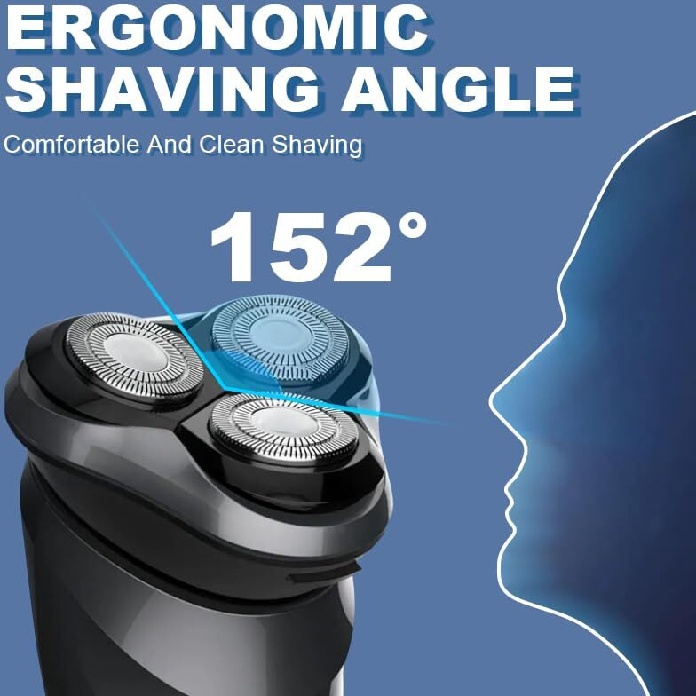 9 Pack Sh70/71 Replacement Head Compatible With Philips Norelco Series 7000