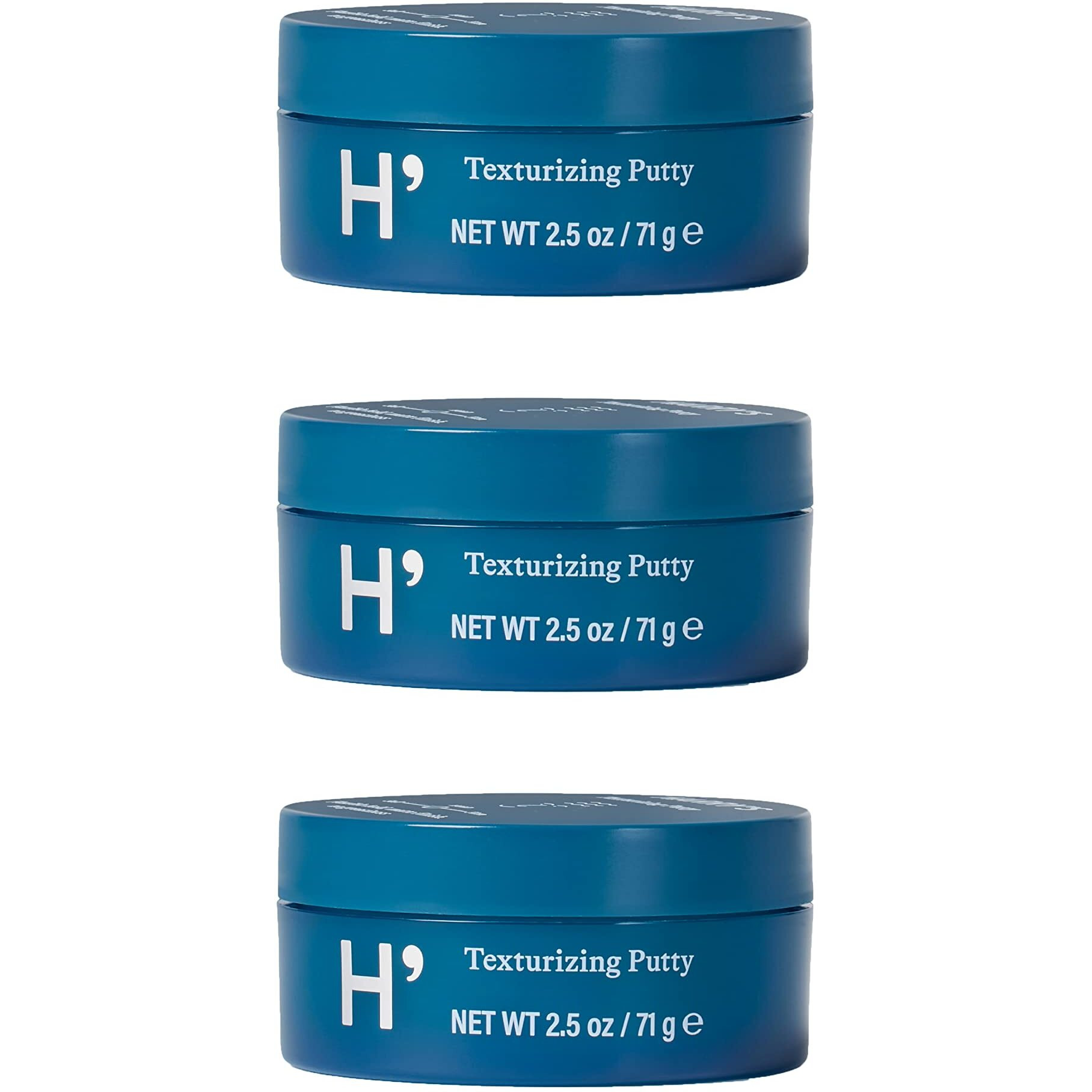 Harry's Texturizing Hair Putty | Definition Without Stickiness Or Stiffness | 2.5 Fl Oz  3 Pack