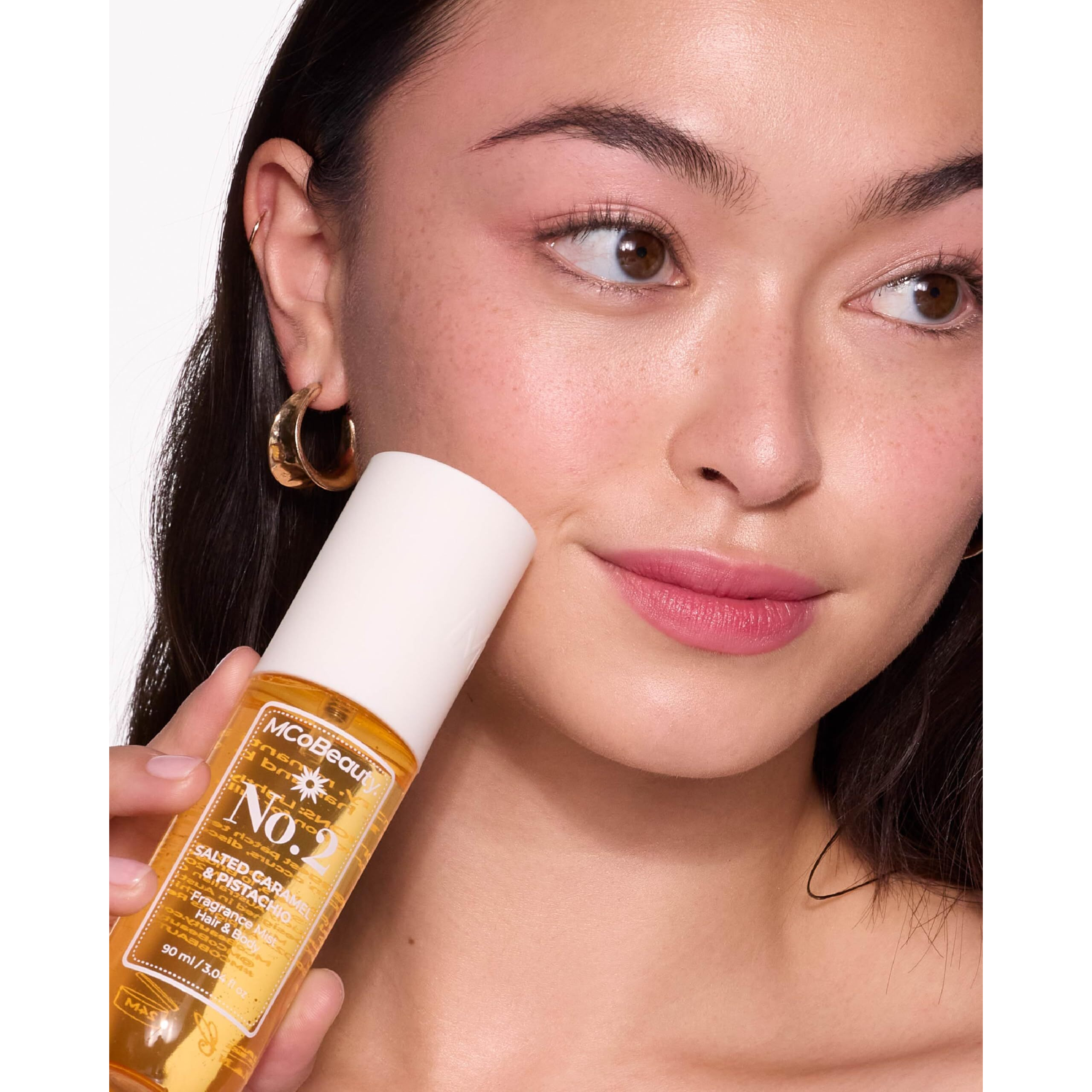 Mcobeauty Fragrance Mist No. 2  Lightly Warm Scent With Sandalwood & Caramel For Day Or Night  Vegan  Cruelty Free
