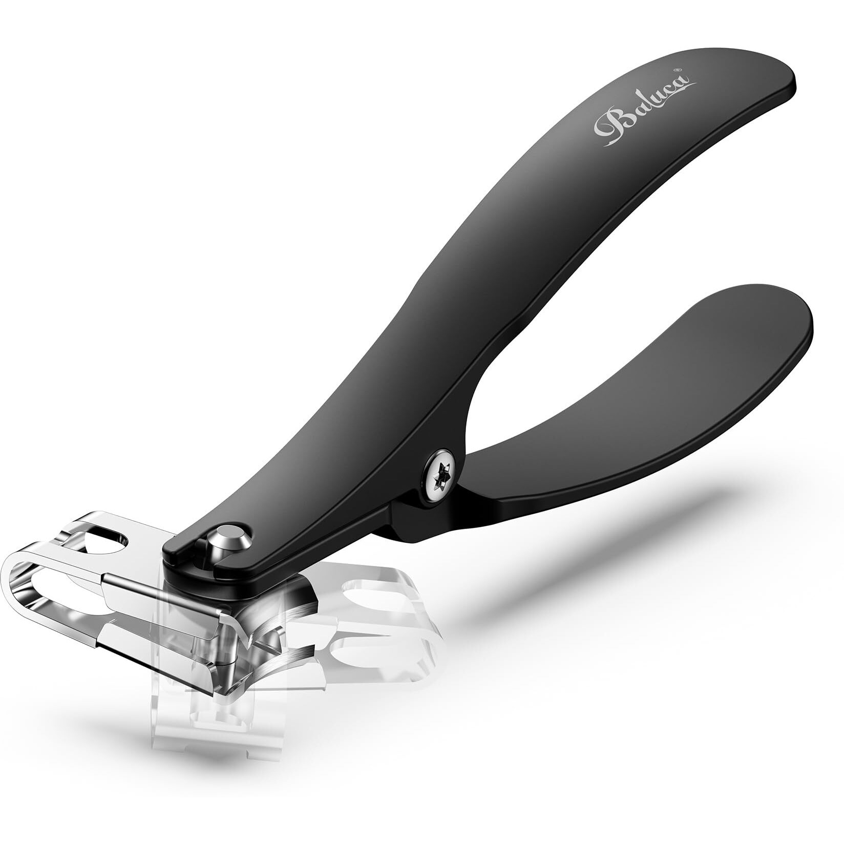 Baluca 360 Rotating Jaw Toenail Clippers For Thick Nails For Seniors - Comfortable Grip Handle Fingernail Clippers  Upgraded Design Nail Cutters Trimmer For Men And Women