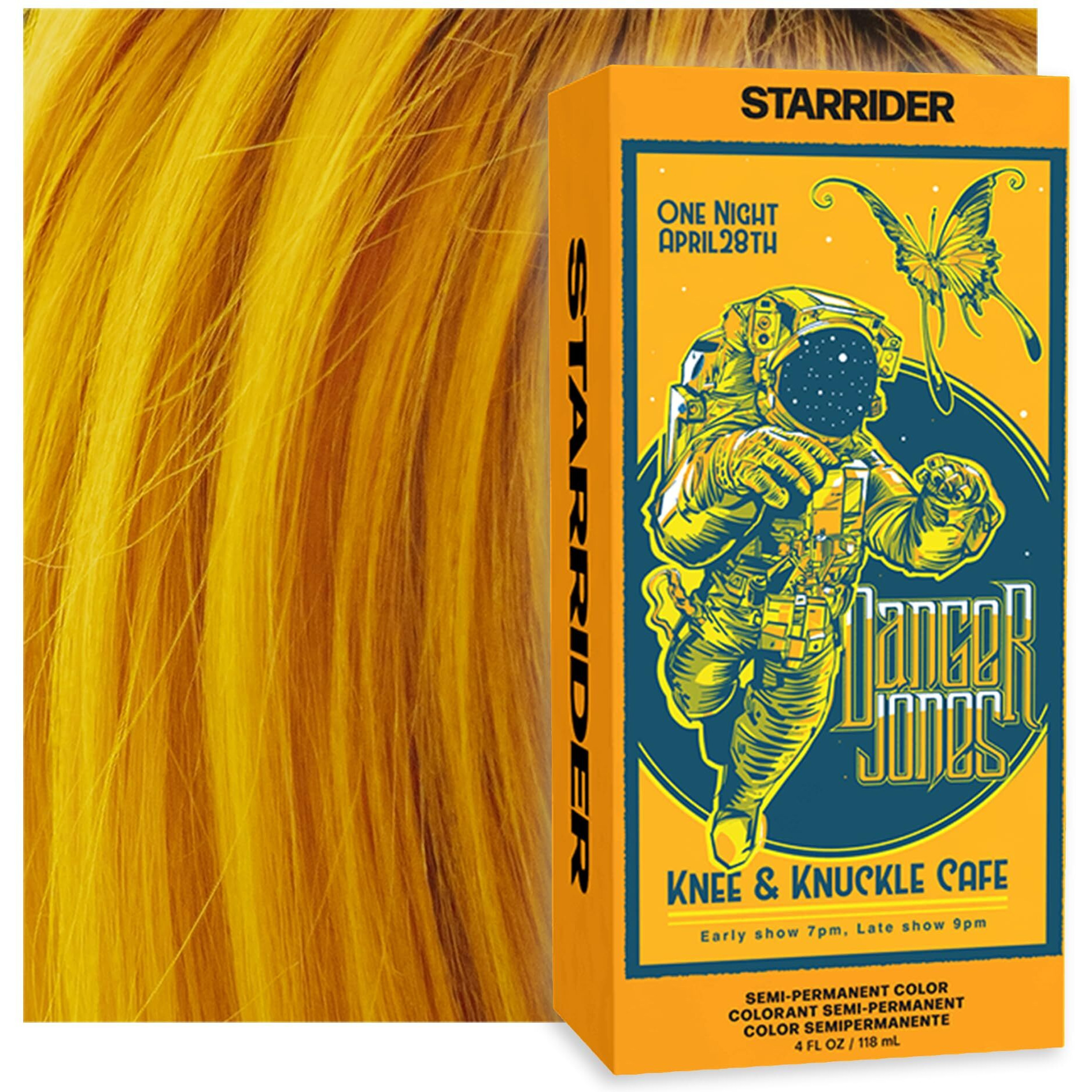 Danger Jones Semi-Permanent Hair Color (Starrider - Yellow)
