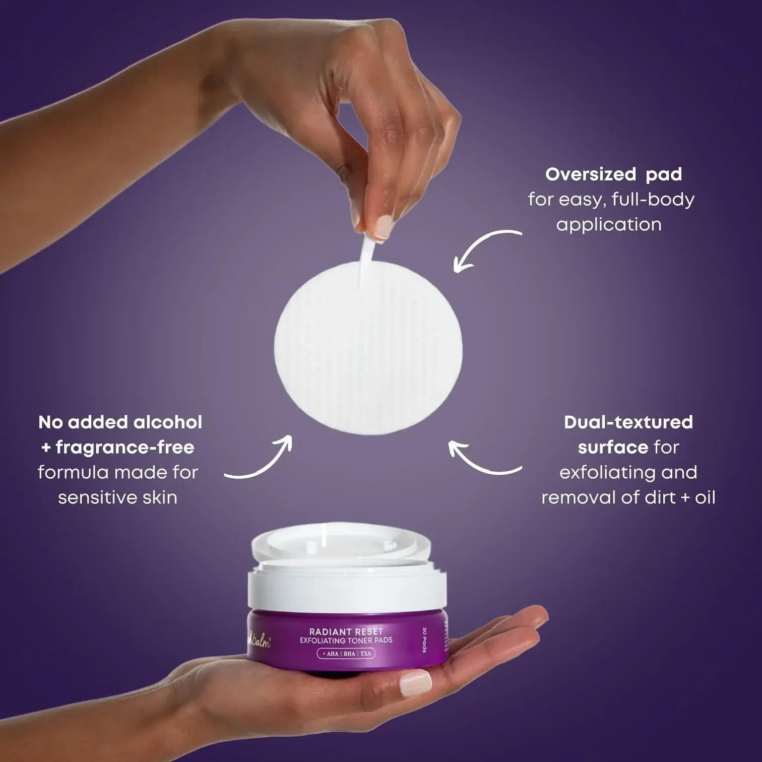 Bushbalm Brightening Routine Bundle - After Dark Brightening Gel & Radiant Reset Exfoliating Pads For Underarm  Bikini Line & Intimate Areas - Txa  Niacinamide And Aloe Vera - Fragrance-Free