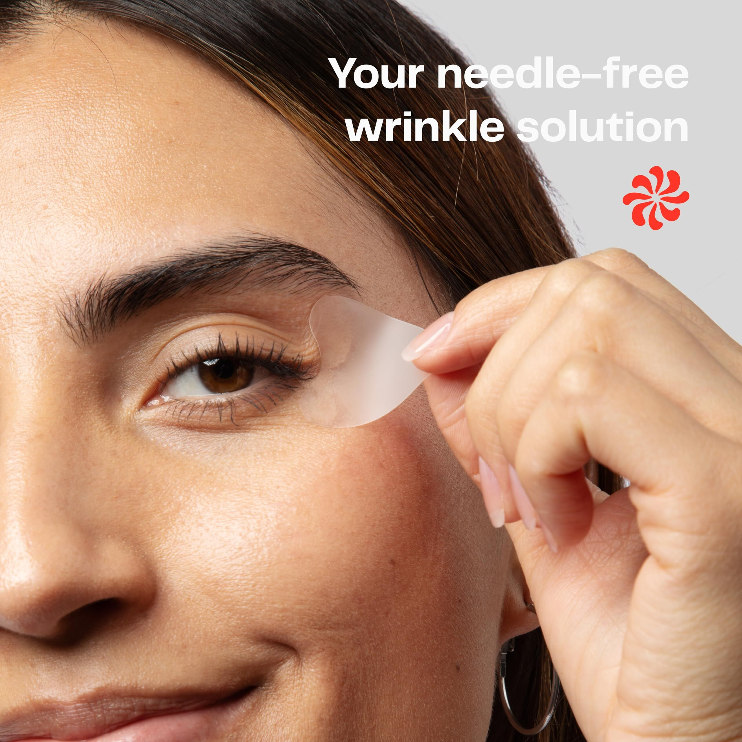 Morrow Beauty - Peptide-Infused Smoothing Wrinkle Patches - Overnight Patches For Fine Lines And Wrinkles  Anti Aging Stickers For Crow's Feet  Elevens  Smile Lines (66 Count) - Made In Korea