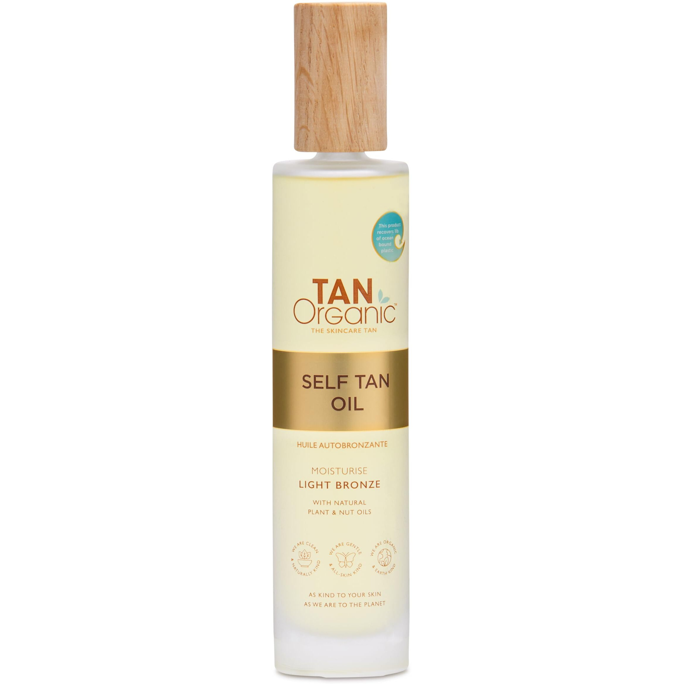 Tanorganic Self Tanning Oil Fake Tan Certified Organic Natural Vegan 100Ml