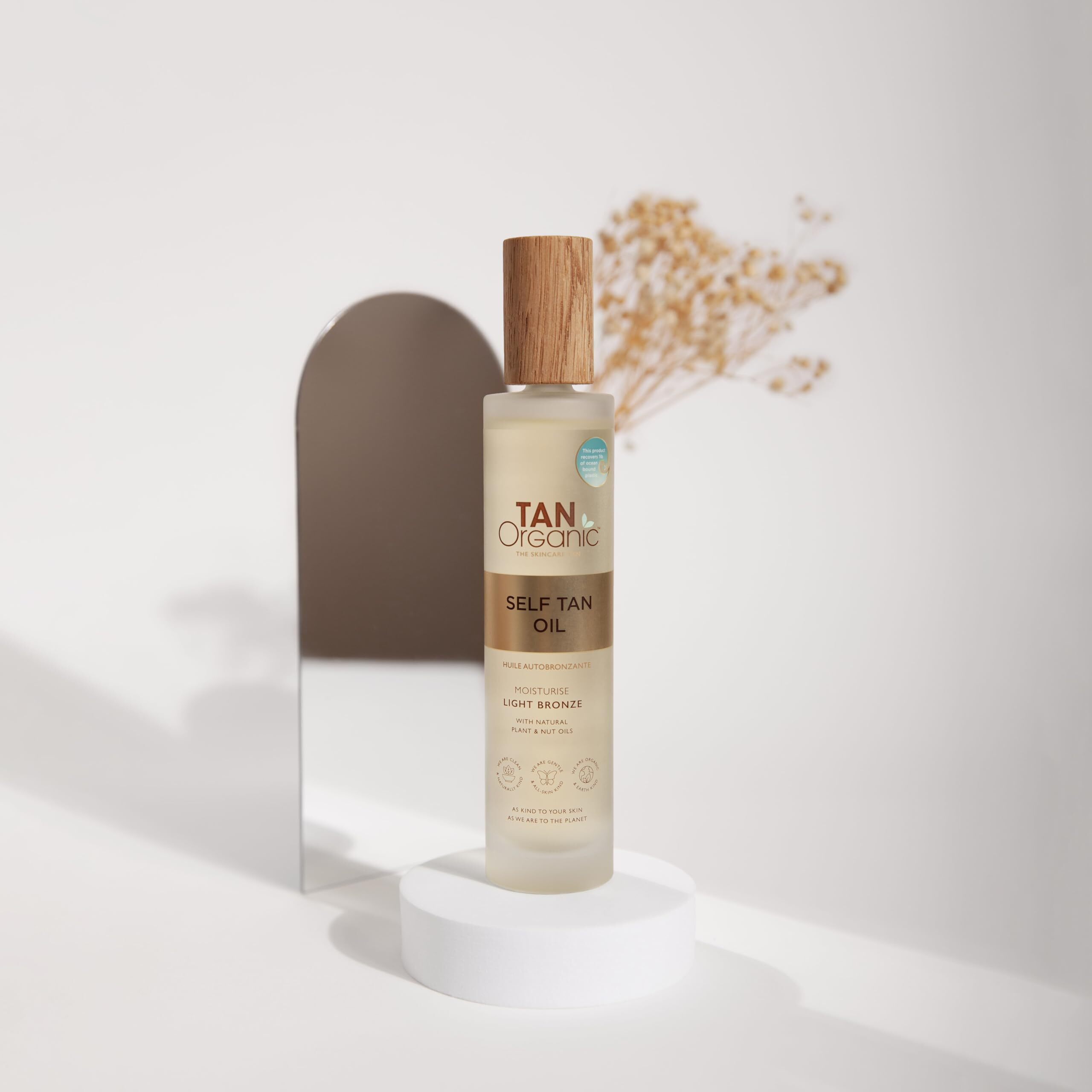 Tanorganic Self Tanning Oil Fake Tan Certified Organic Natural Vegan 100Ml