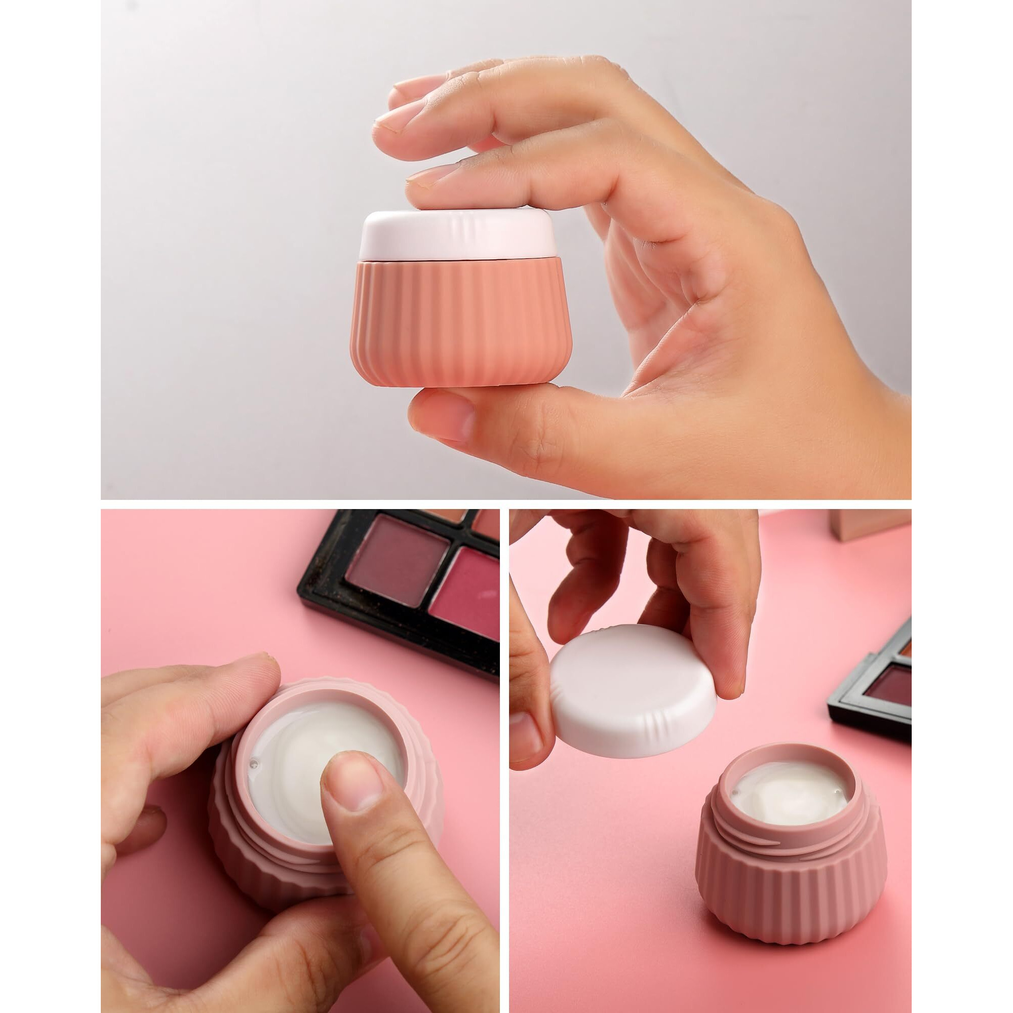 Mrsdry Travel Bottles For Toiletries 8 Pack  Tsa Approved Travel Size Toiletries 3 Oz  Travel Containers For Toiletries  With Clear Bag  Leak Proof Silicone Squeezable Travel Essentials Creams Jars