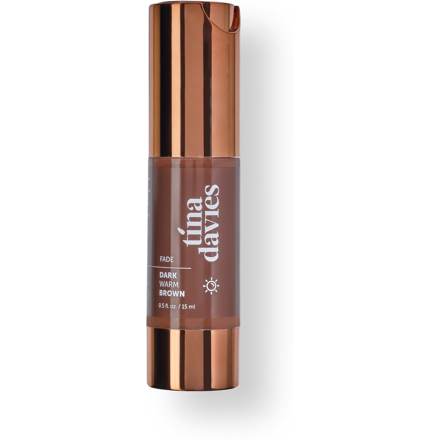 Tina Davies Fade Eyebrow Pigments  Dark Warm Brown 15Ml