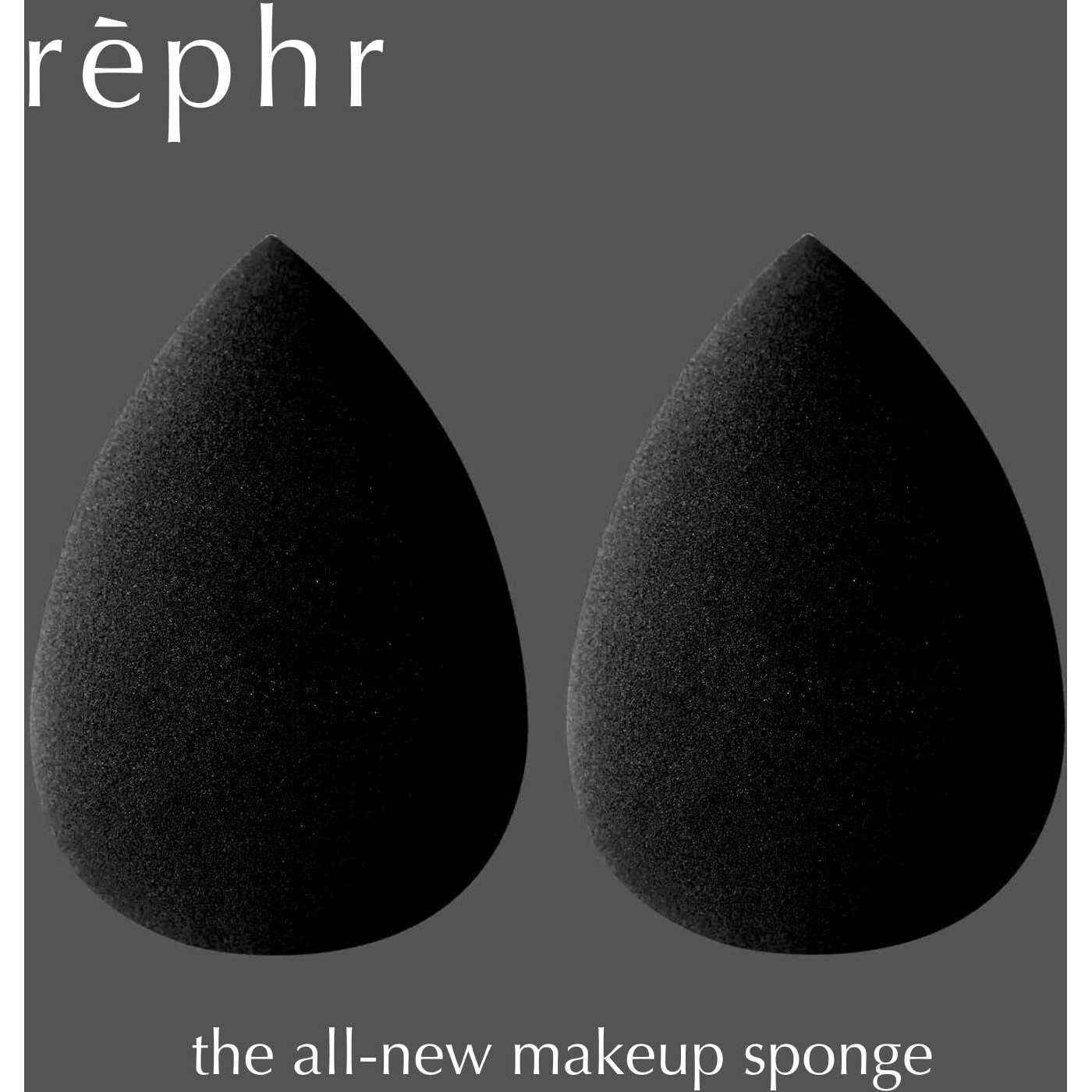 Rephr Makeup Sponge  Makeup Blender For Beauty Products Including Liquid Foundation And Concealer  Professional Flawless Streak-Free Finish  Cruelty Free  Vegan  Latex Free  2 Count