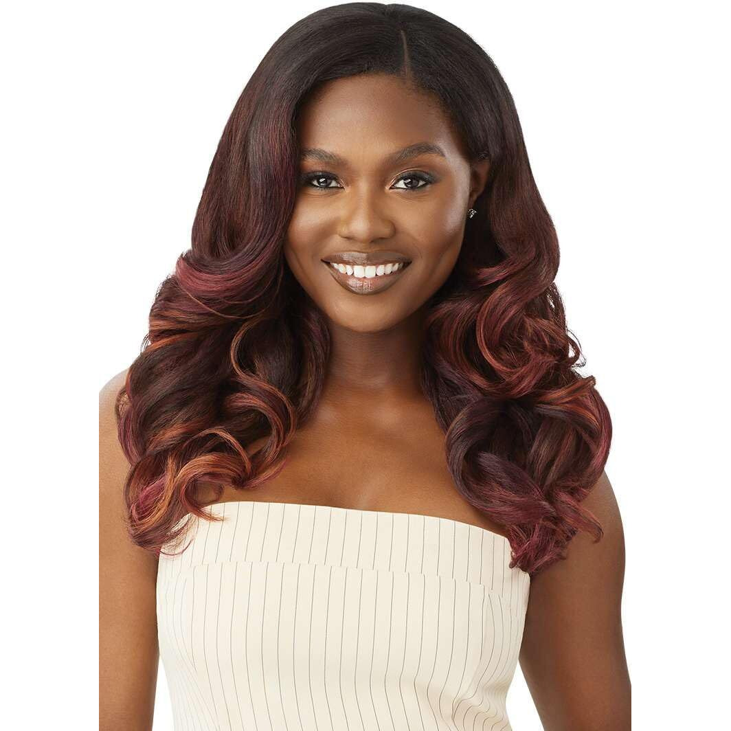 Outre Big Beautiful Hair - Leave Out Wig - Dominican Body Curl 20"" (Natural Black)