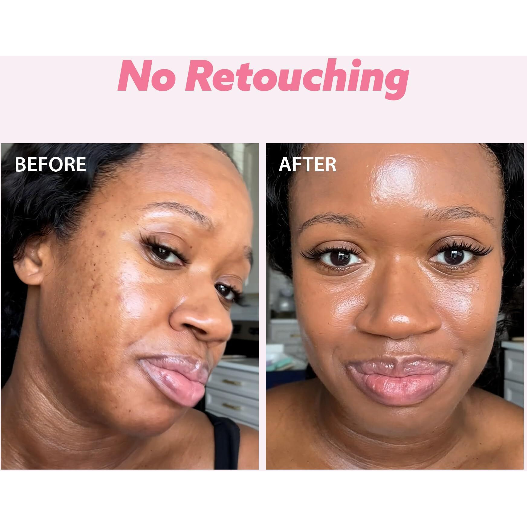 Milktouch Cushion Foundation  24H Flawless Skin  Radiant Shine  No Oxidation  Long-Lasting  Non-Creasing  60% Hydrating Skincare Infused Korean Foundation  Valentines Gifts (19C Rosy Ivory)