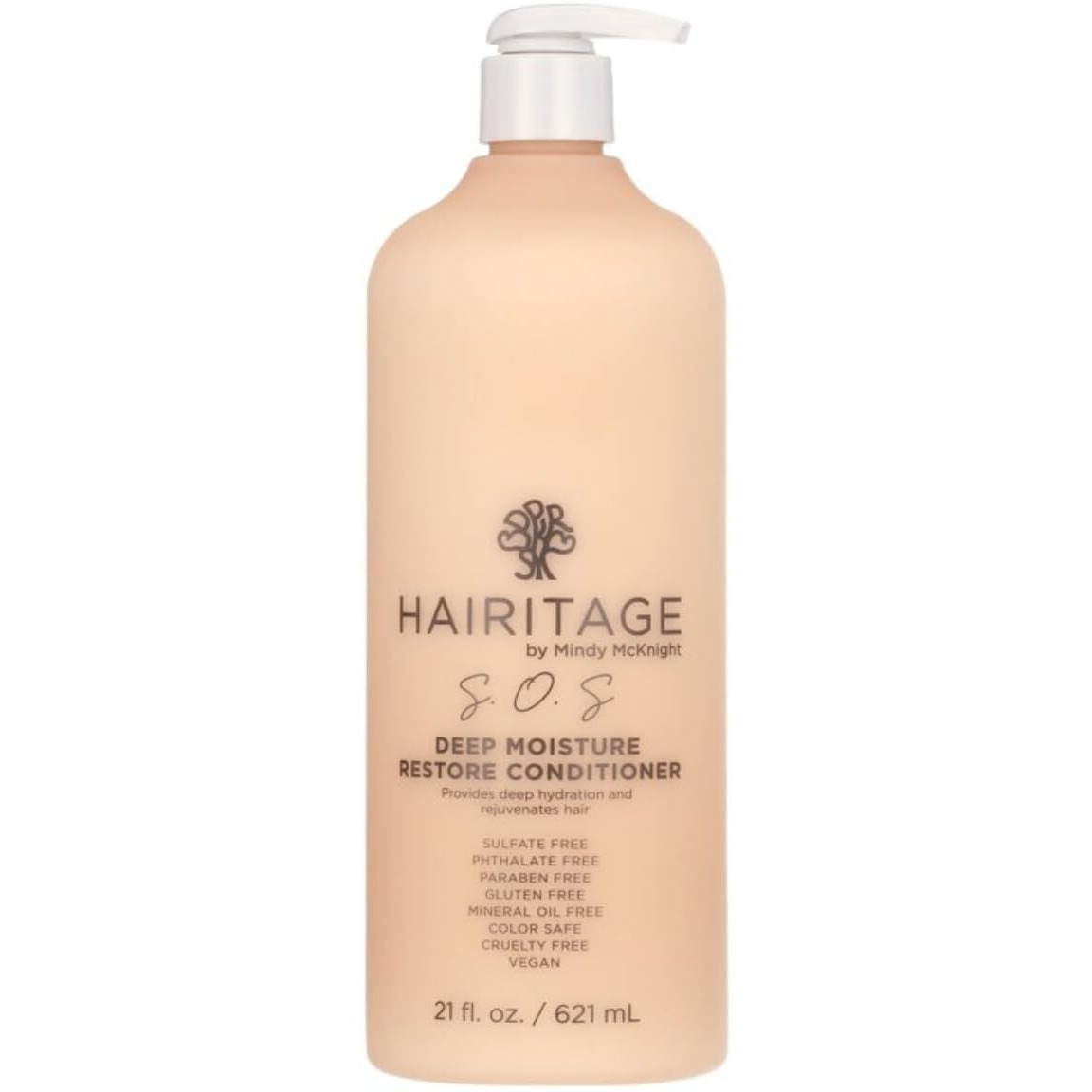 Hairitage Deep Moisture & Restore Deep Conditioner With Safflower Oil For Dry  Thick Hair - Hydrating - For Coily + Curly + Wavy Hair Types - Vegan For Women + Men  21 Fl. Oz.