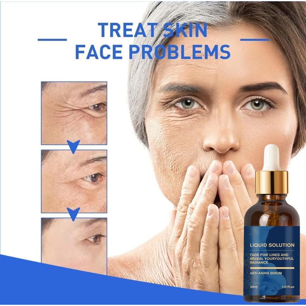 Olavita Face Serum  Vitamin C & E Serum  Anti Aging Face Tightening  Boost Skin Collagen  Reduce Wrinkles & Plump Skin(3Pcs)