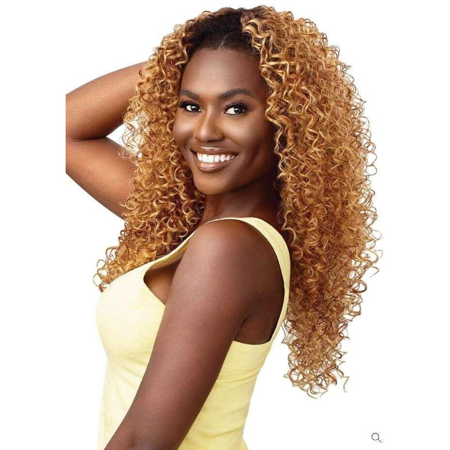 Converti-Cap Outre Synthetic Wig - Dominican Bounce (1B Off Black)