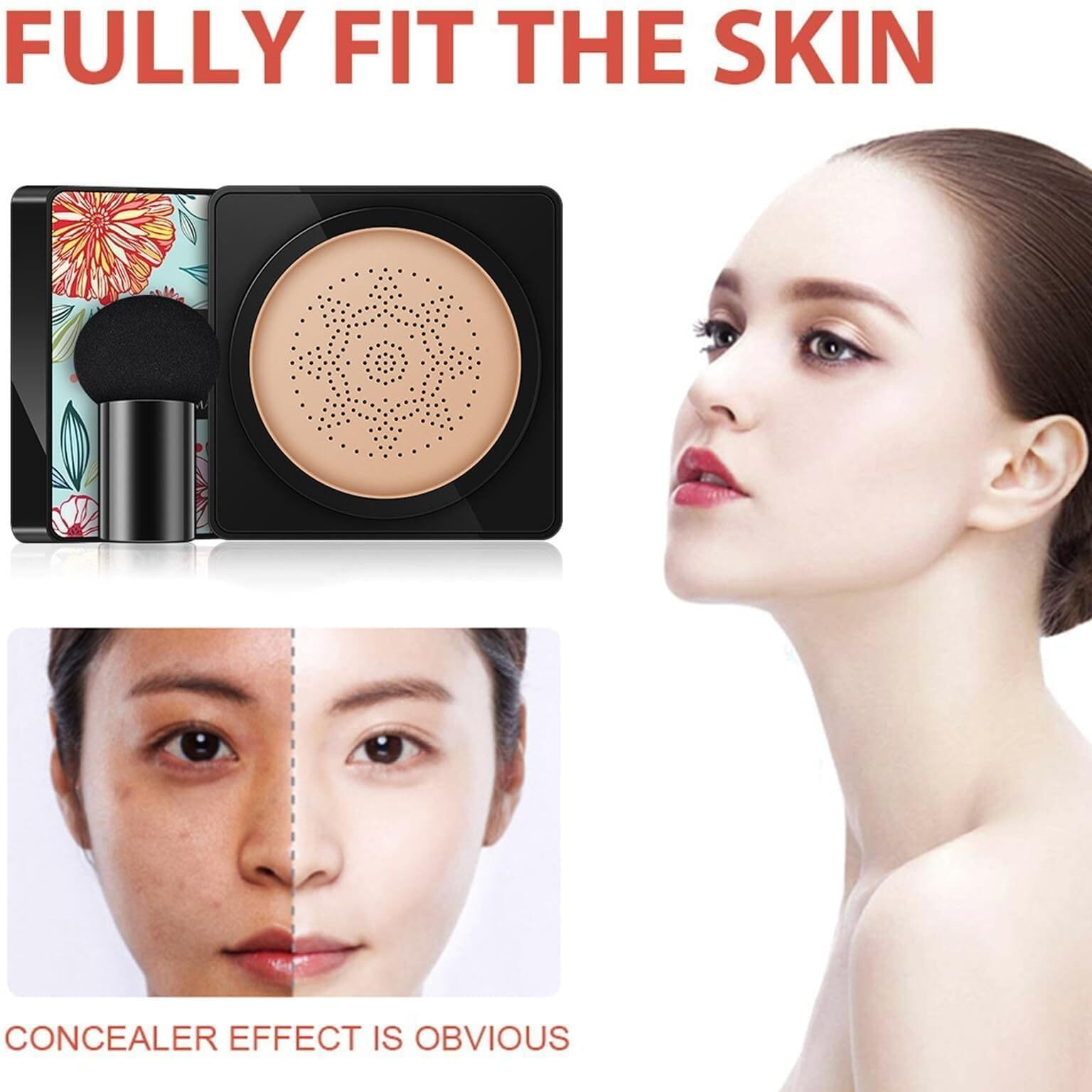 Beauty Cream  Beauty Linasi Clear Cover Beauty Cream  Air Cushion Cc Cream  Moisturizing Concealer  Makeup Long Lasting (A-Lvory)
