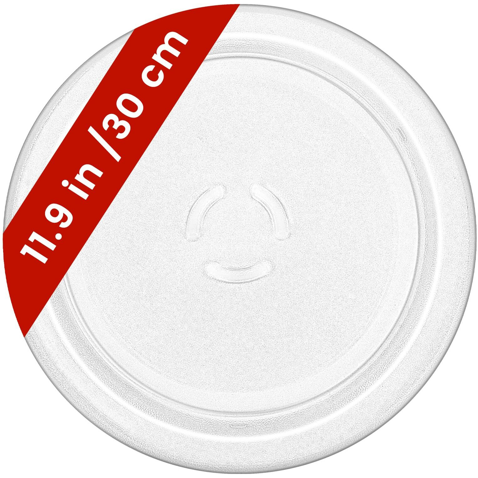 Puxyblue 4393799 4393751 Microwave Glass Tray Fit For Whirl-Pool & Ken-More & May-Tag Replaces For 8206226 30Qbp4185 Ap3130793 Ps373741 Microwave Glass Plate Turntable (1 Year Warranty)