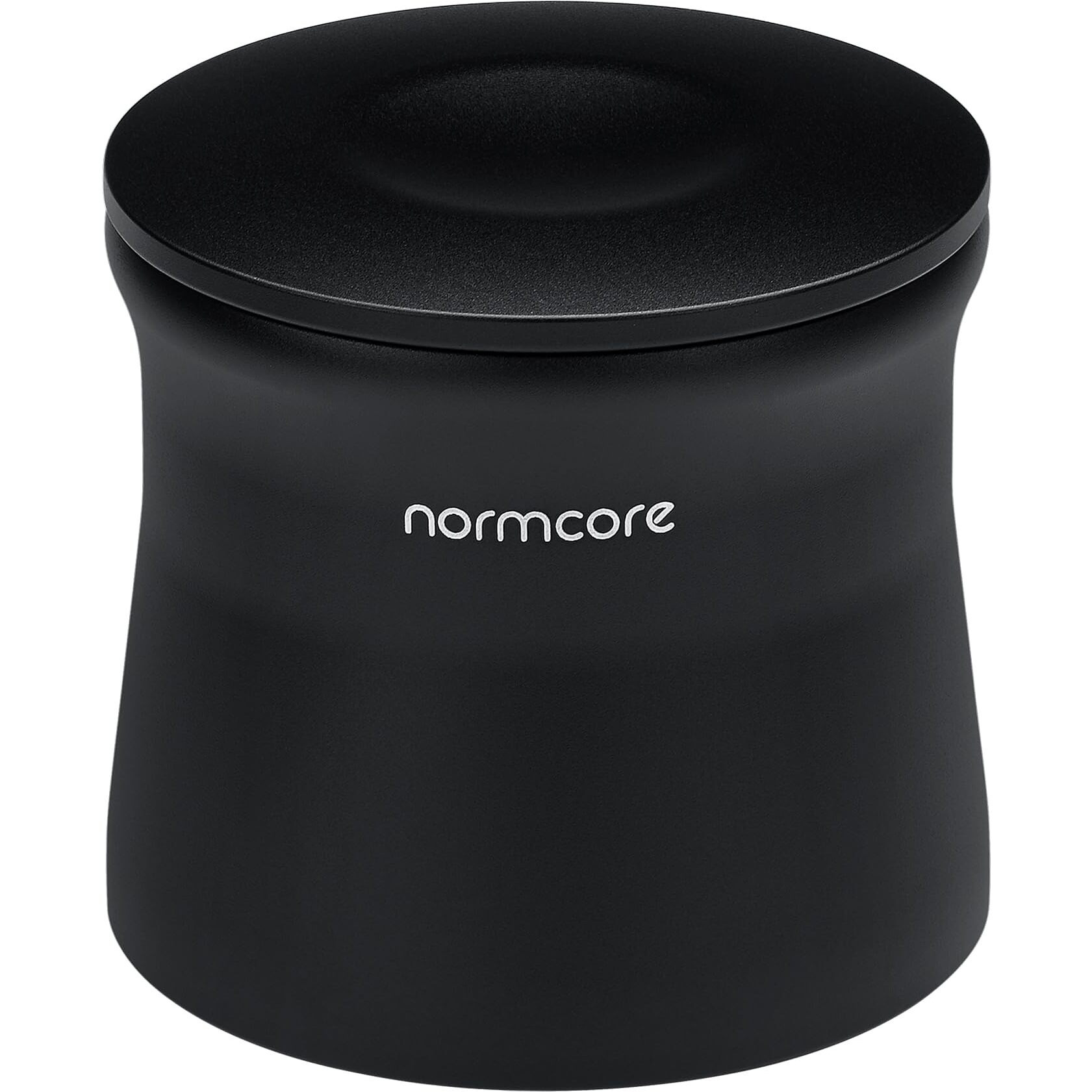 Normcore 58Mm Magnetic Dosing Cup  Espresso Portafilter Dosing Cup  Barista Coffee Grinder Dosing Tools Fit 58Mm Portafilter Basket  Matte Black Anodized Aluminum