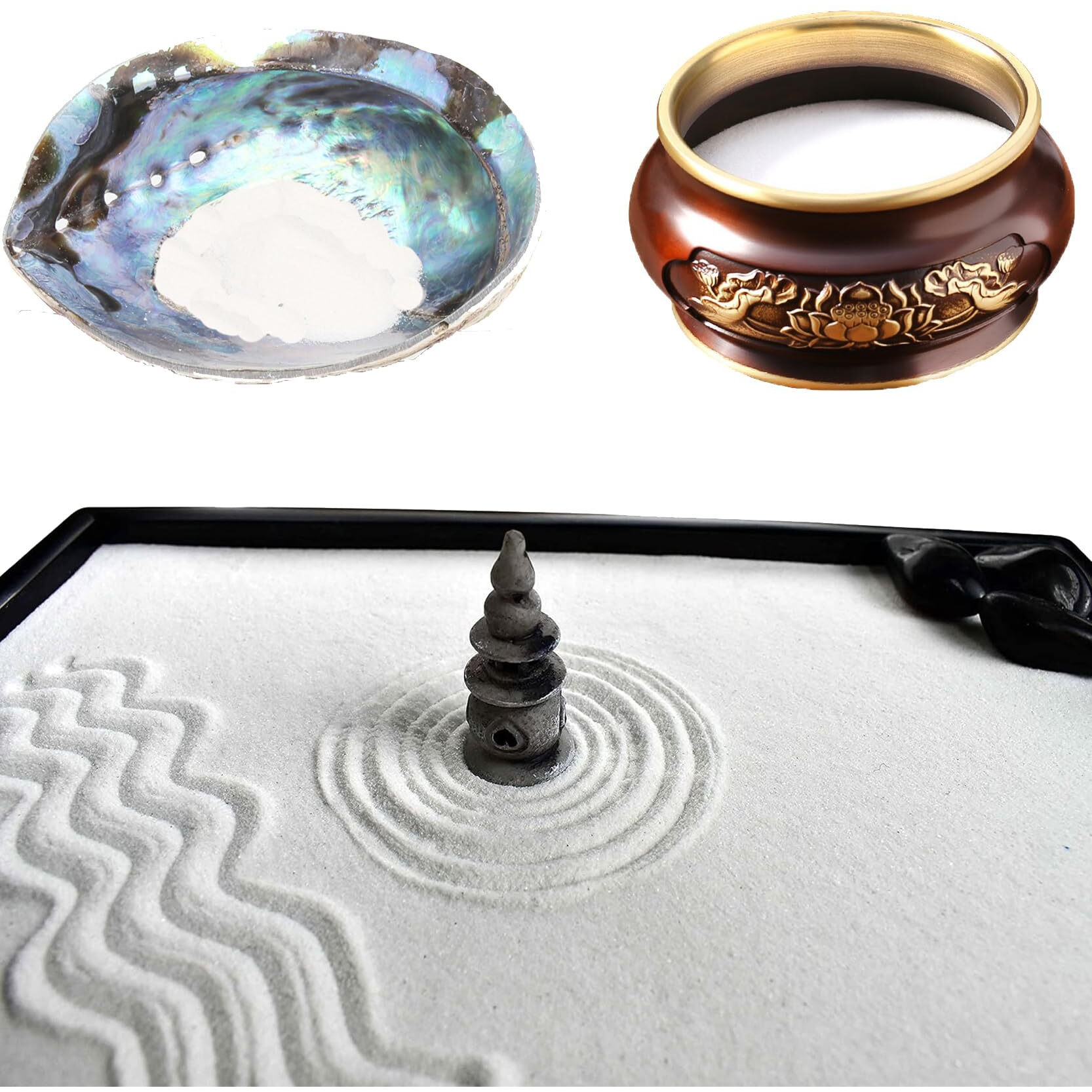 Aoswtlif 1 Pounds White Fine Sand Art 80-120 Mesh Quartz Sand Craft Sand For Zen Sand Garden Diy Painting Incense Burner Sand Acrylic Texture Painting  Interior Decor Vase Filler (1 Pounds)