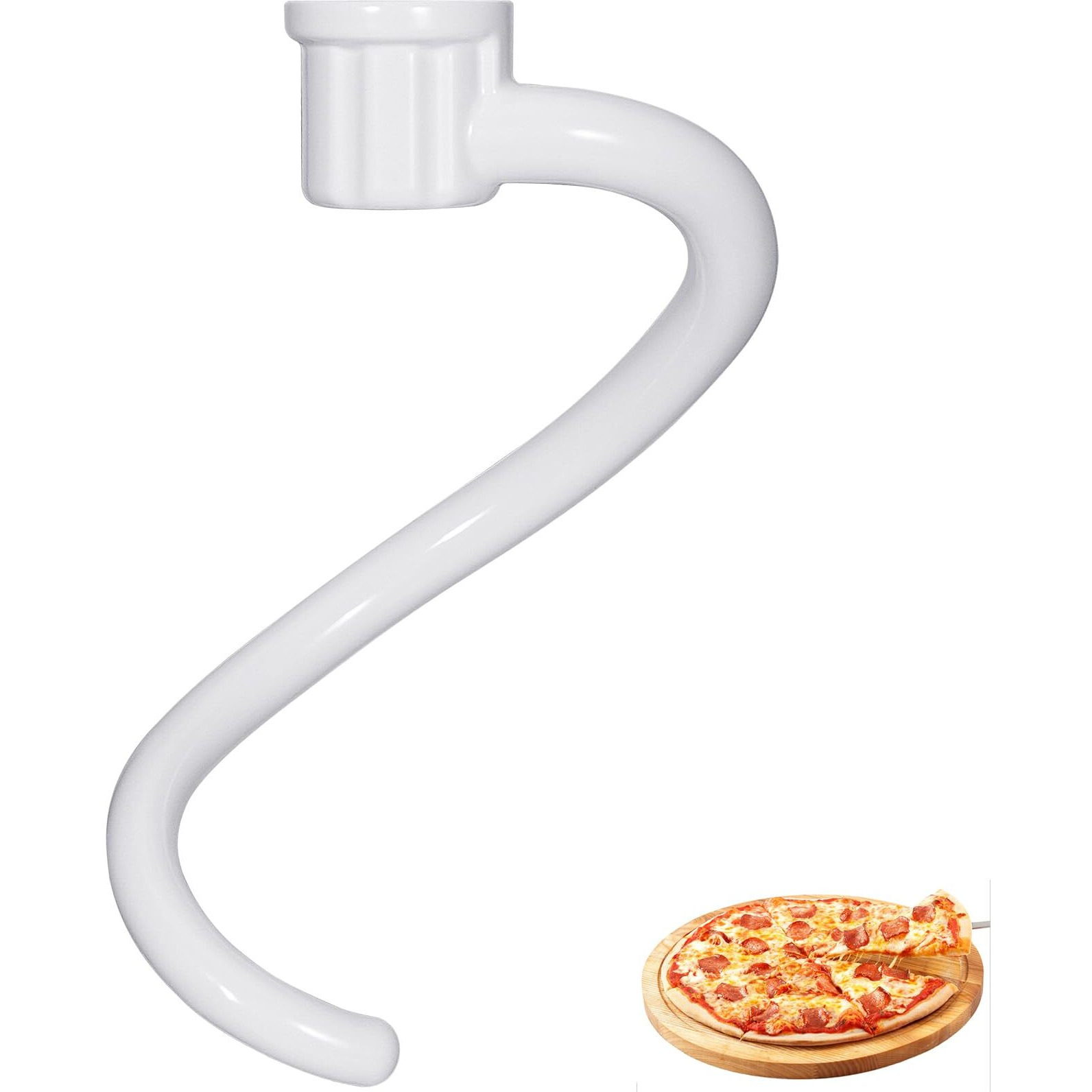 Spiral Dough Hook For Kitchenaid 5Plus & 6Qt Bowl-Lift Stand Mixers  Bread Hook Attachment For Kitchen Aid Accessories And Attachments