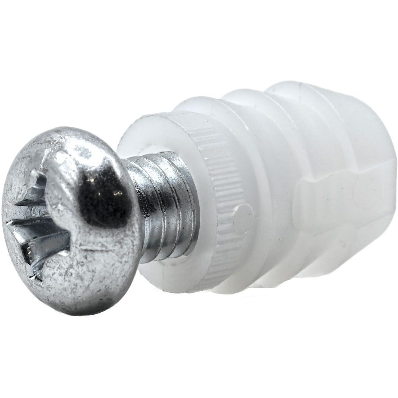 Replacementscrews Plastic Sleeve And Screw Compatible With Ikea Part 102267 & 105163 (Pack Of 8)