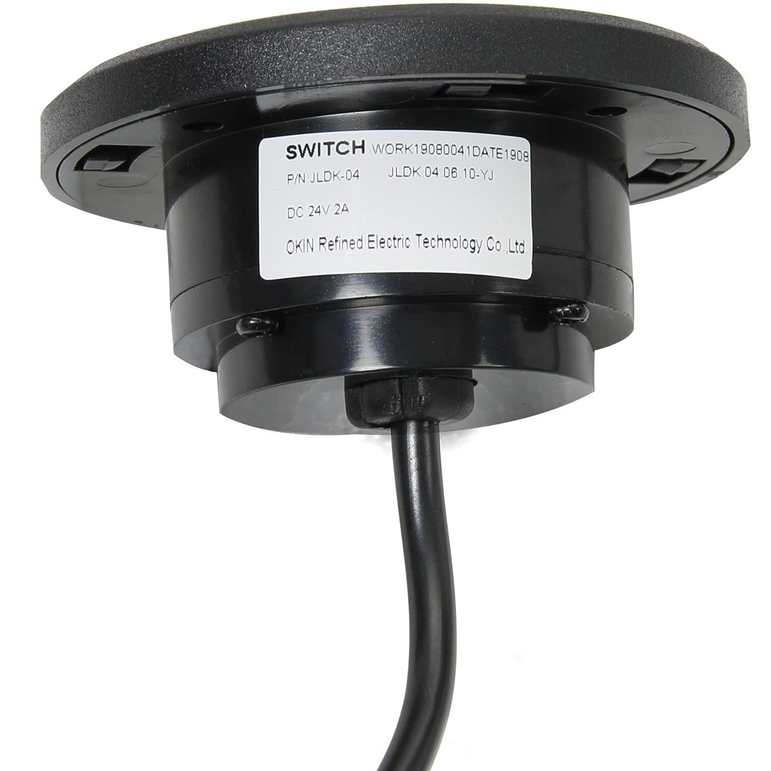 Okin Recliner Replacement Parts  2 Button Round Hand Control Handset 5 Pin Plug  Lift Chair Control Replacement For Power Recliner Chair  Electric Recliner  Sofa Reclinable