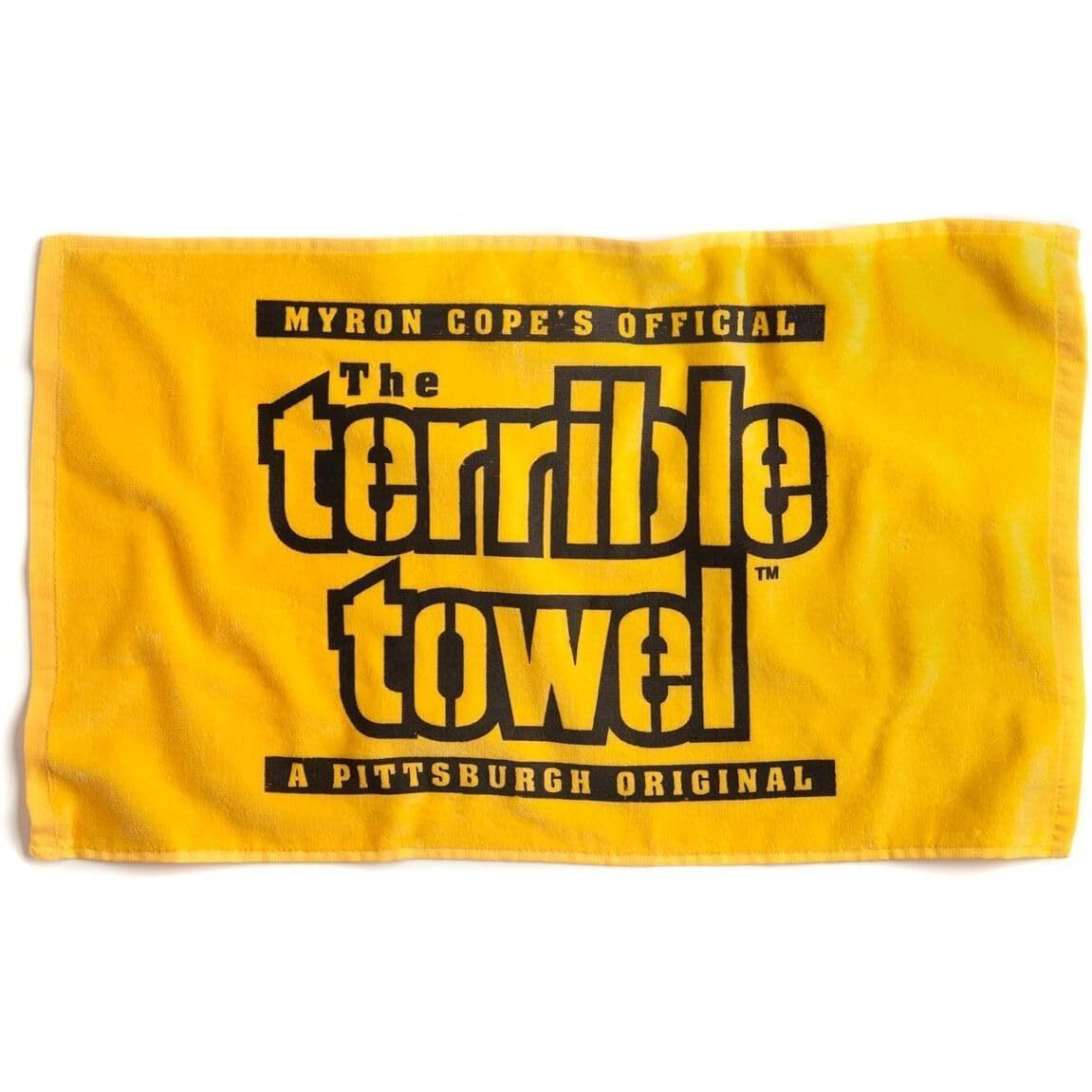 Alberts Gifts Myron Cope's Official Terrible Towel - Gold