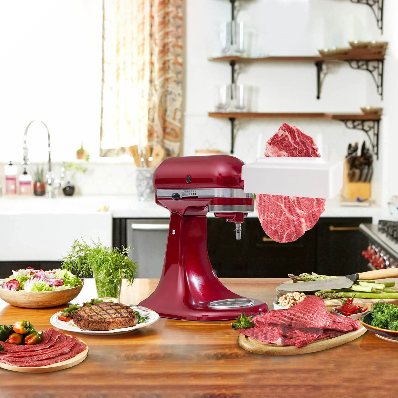 Meat Tenderizer Attachments For Kitchenaid And Cuisinart Stand Mixers  Accessories And Attachhments For Kitchen Aid With Sturdy Stainless Steel Gears Accessories