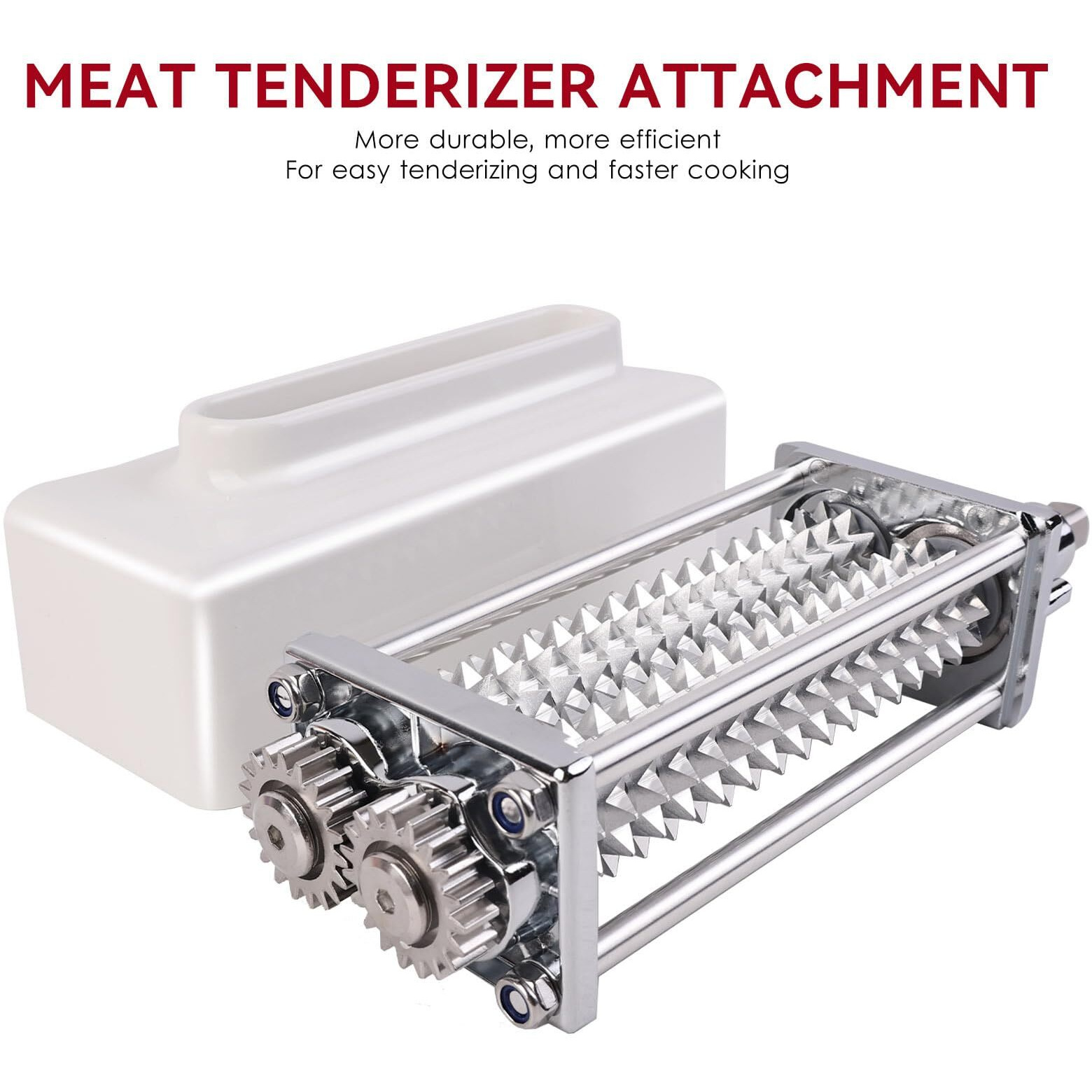 Meat Tenderizer Attachments For Kitchenaid And Cuisinart Stand Mixers  Accessories And Attachhments For Kitchen Aid With Sturdy Stainless Steel Gears Accessories