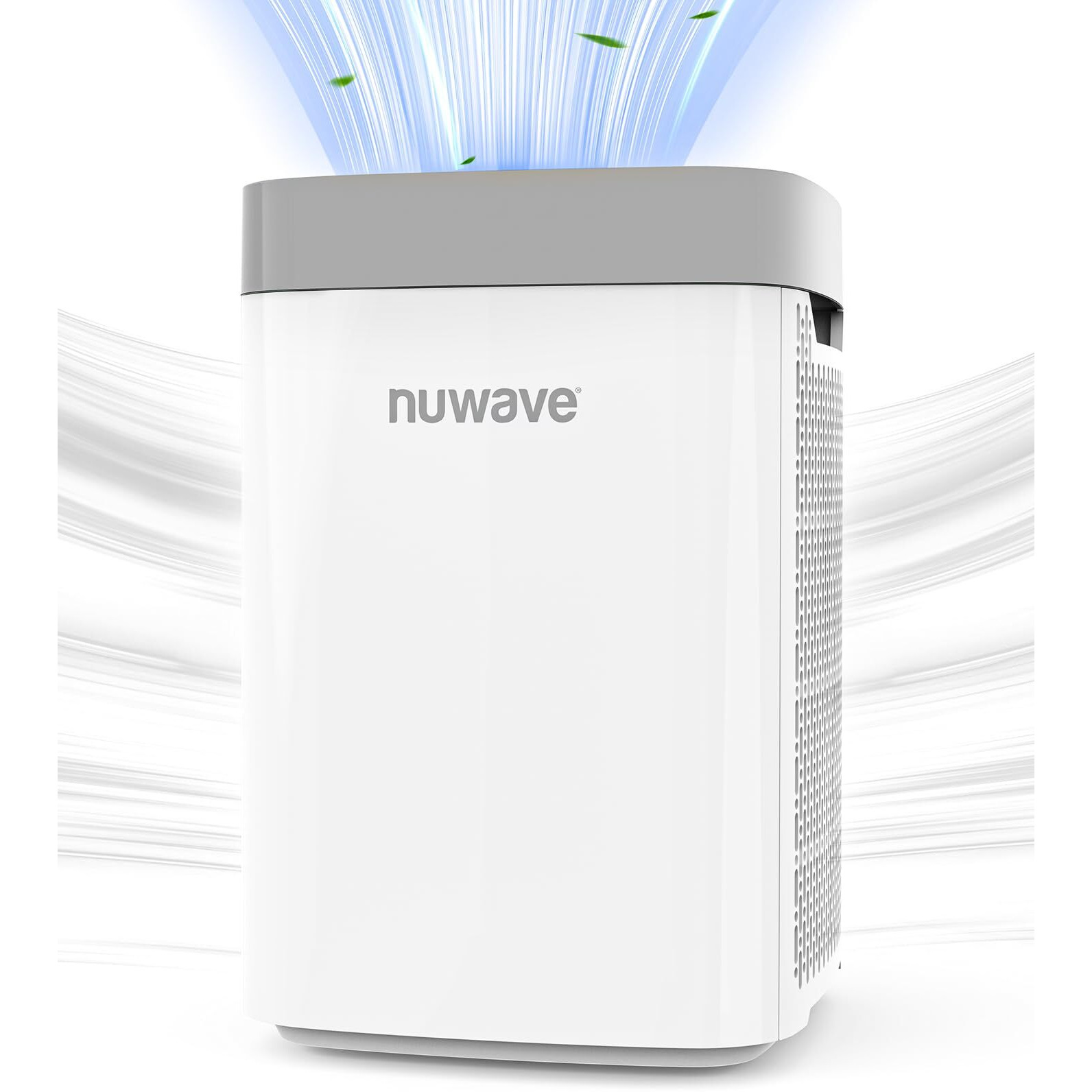 Nuwave Portable Air Purifier For Large Room Up To 1361 Sq Ft With Pm 2.5 Display Air Quality Sensor  H13 True Hepa Air Filter Remove 99.97% Of Pets Dander Odor Dust Smoke With Double-Sided Air Intake
