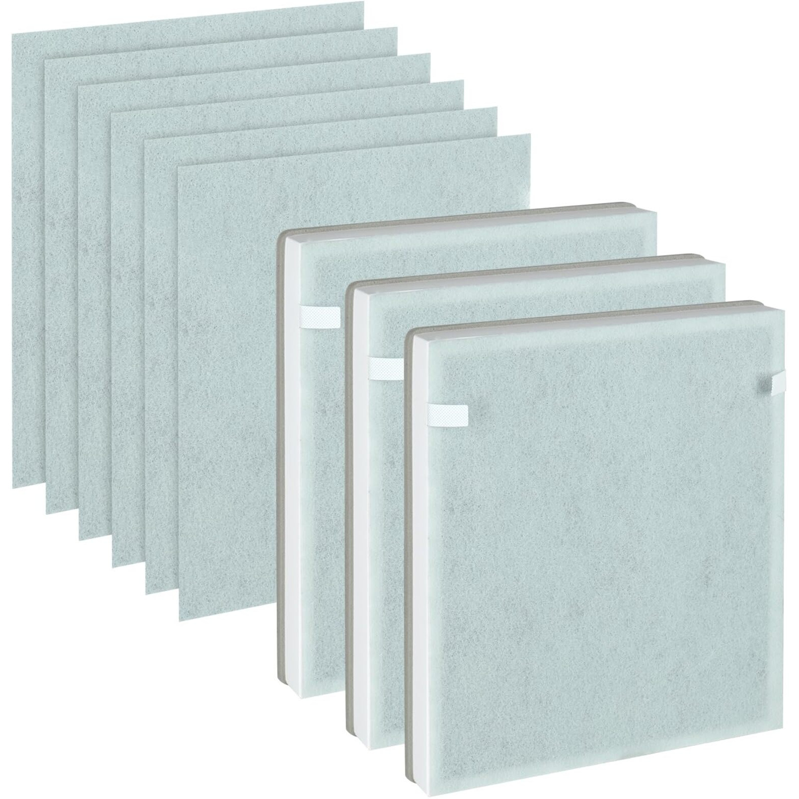 Breabetter 3-Pack H7123101 / H211 / H211S True Hepa Replacement Filter Compatible With Govee Purifier H7123 And Homvana Purifier H211/H211S  H13 True Hepa Filters