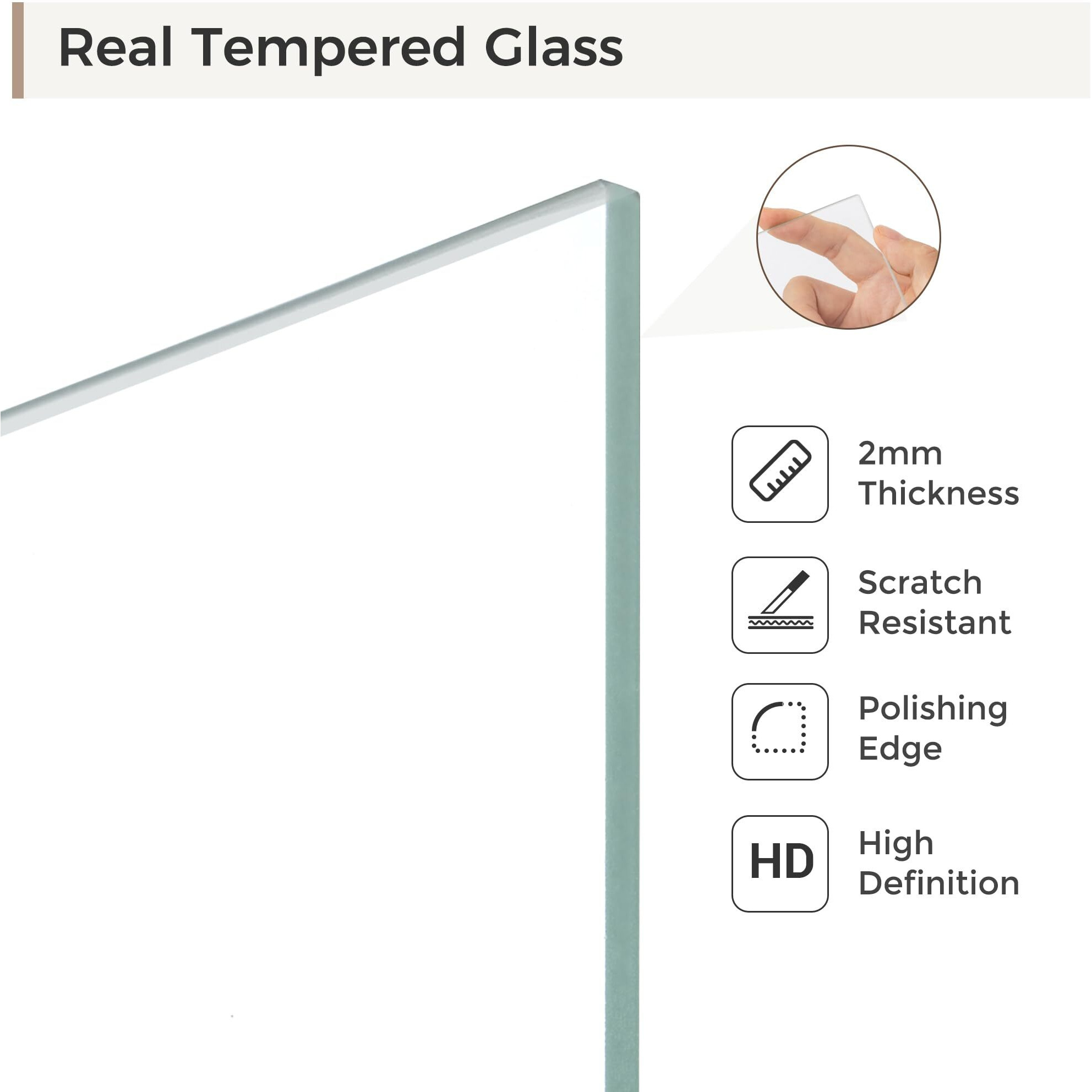 Heimlove 8X10 Picture Frames Natural Walnut Original Wood Hand Make Crafted Photo Frame With Mat To 5X7 Graduation Picture Display Family Picture Wedding Picture Tabletop & Wall Decoration