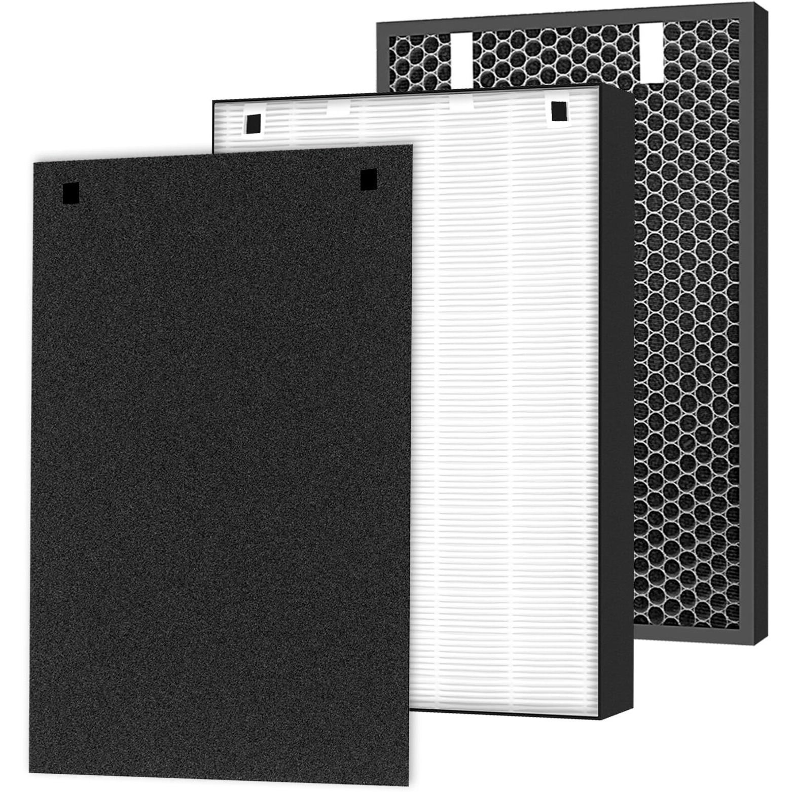 Air220 Air320 Filter Replacement For Bissell Air320 Air220 2609A Air Purifier  2678  2804 Hepa Filter + Pre-Filter And 2677 Activated Carbon Filter  1 Set By Appliancemates