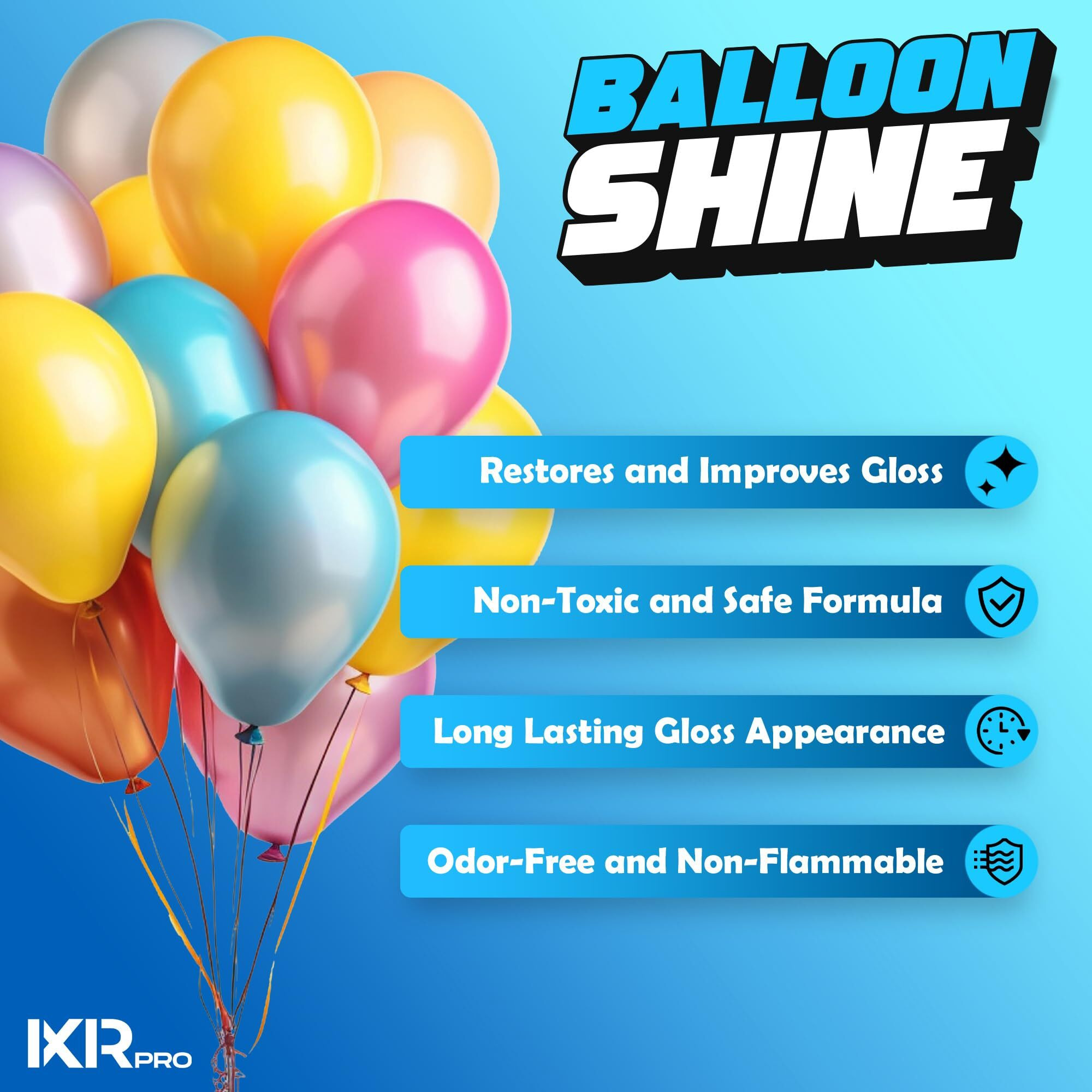 Balloon Shine Spray (13 Fl.Oz./500Ml) No Need Towel Or Gloves Balloon Shine  Instant High Shine Gloss Brite Balloons For Party Decoration For Ultra Lasting  Shine Balloon Spray Upgraded Formula