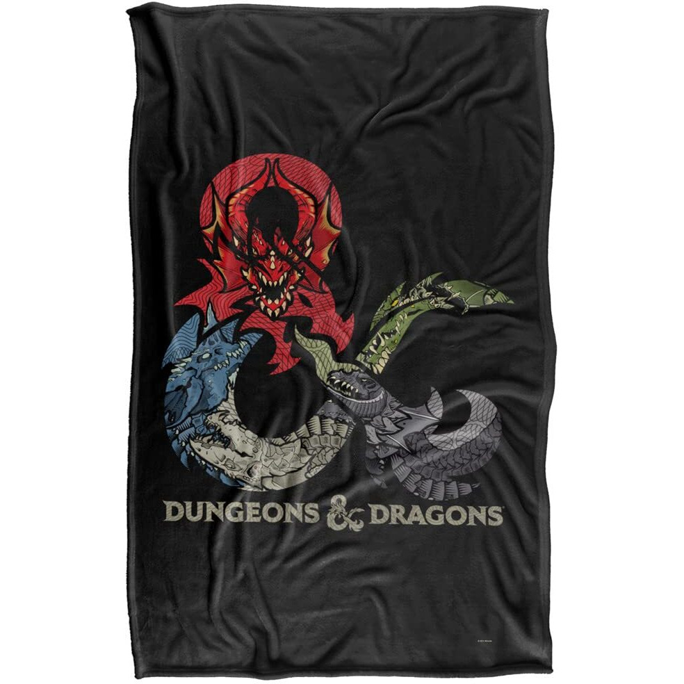 Dungeons And Dragons Dragons In Dragons Silky Touch Super Soft Throw Blanket 36"" X 58""