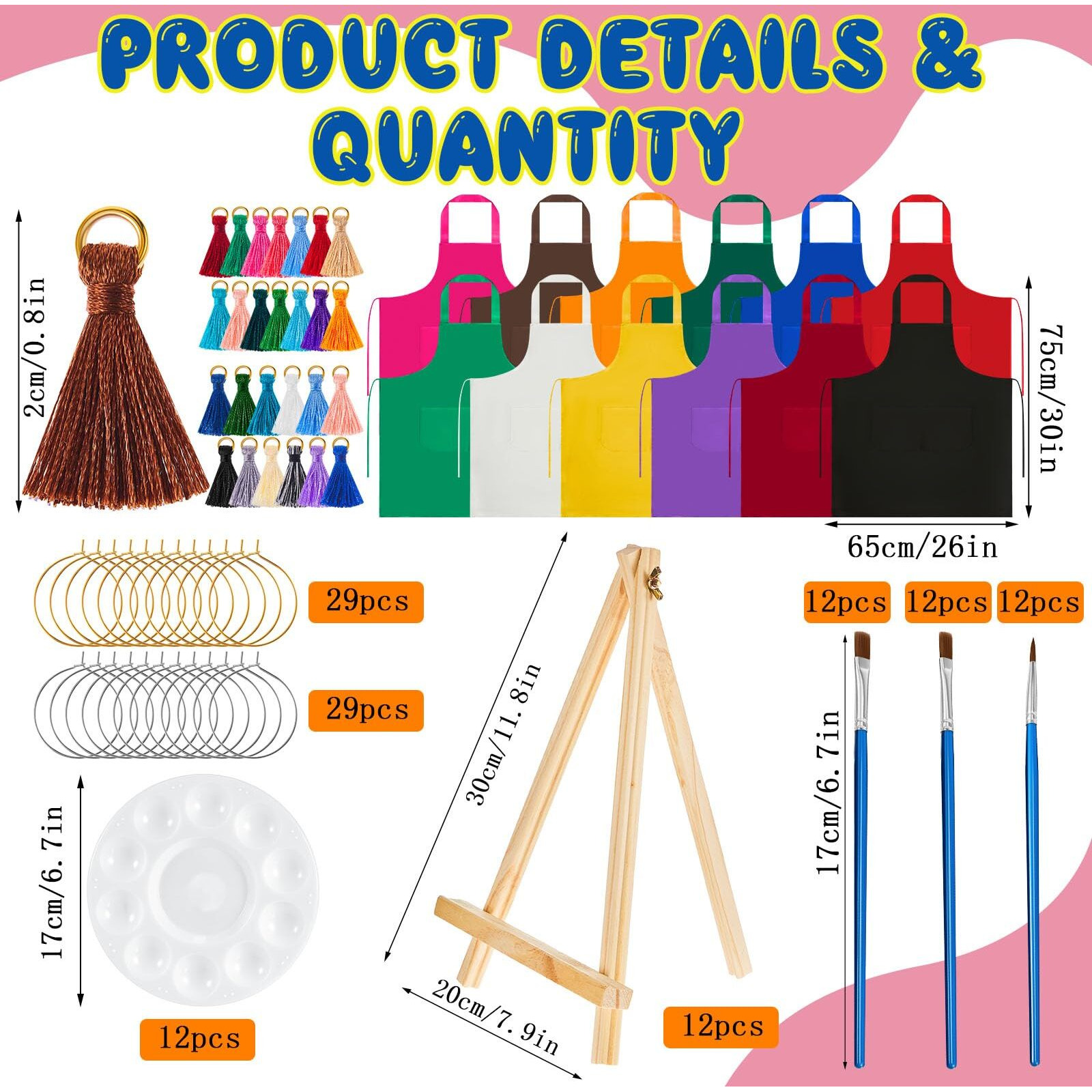 Fullhawl 12 Sets Sip And Paint Kit Date Night Valentines Pre Drawn Canvas Painting Set Pre Drawn Stretch Canvas Kit For Couples Adults Valentine's Day Party(Afro Girl)